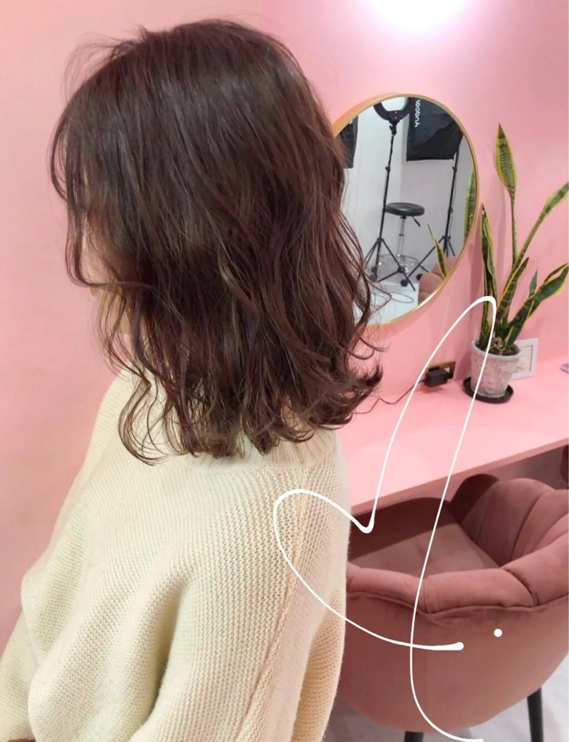 ショート カラー プル艶職人/ にしものヘアスタイル