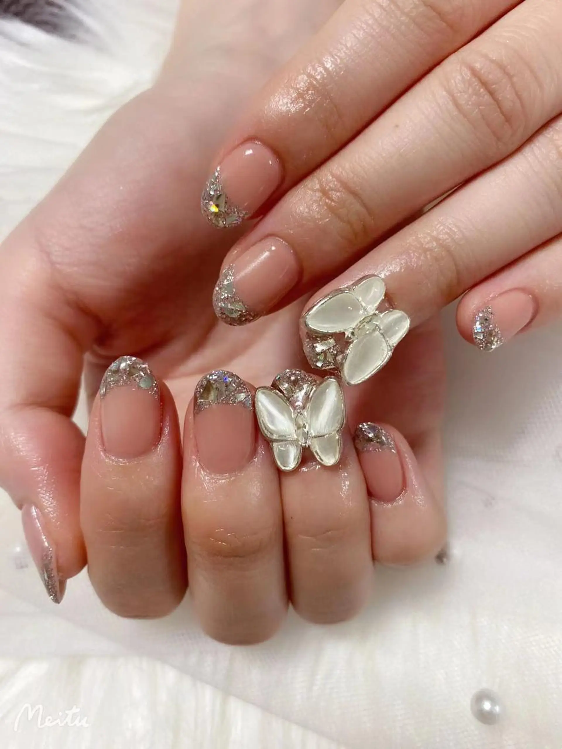 ネイル フレンチネイル ハンドネイル COCO ネイルのネイルデザイン