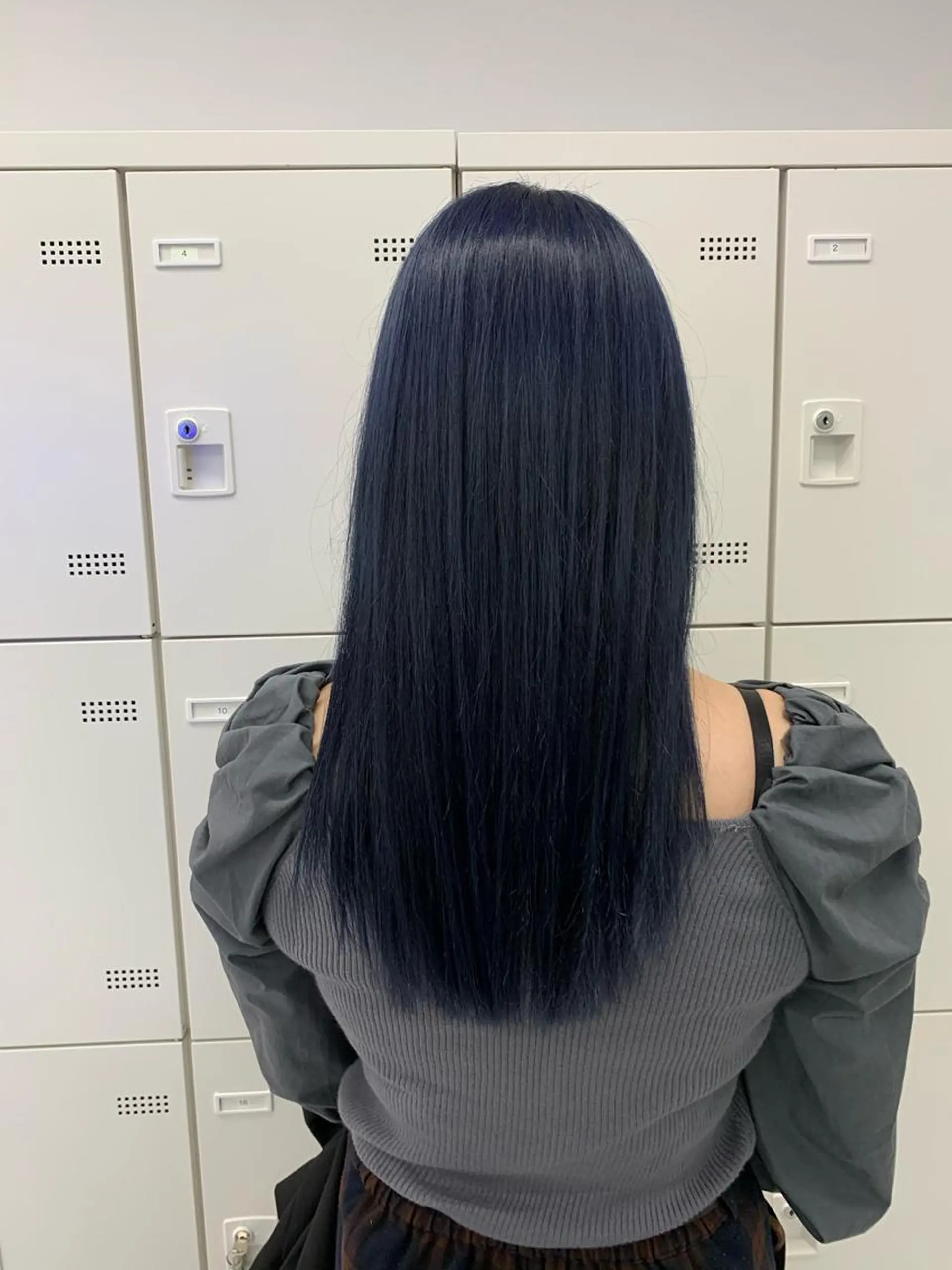 セミロング カット ヘアカラー トリートメント 顔周りレイヤー/新宿 /モテ艶カラー/航介のヘアスタイル