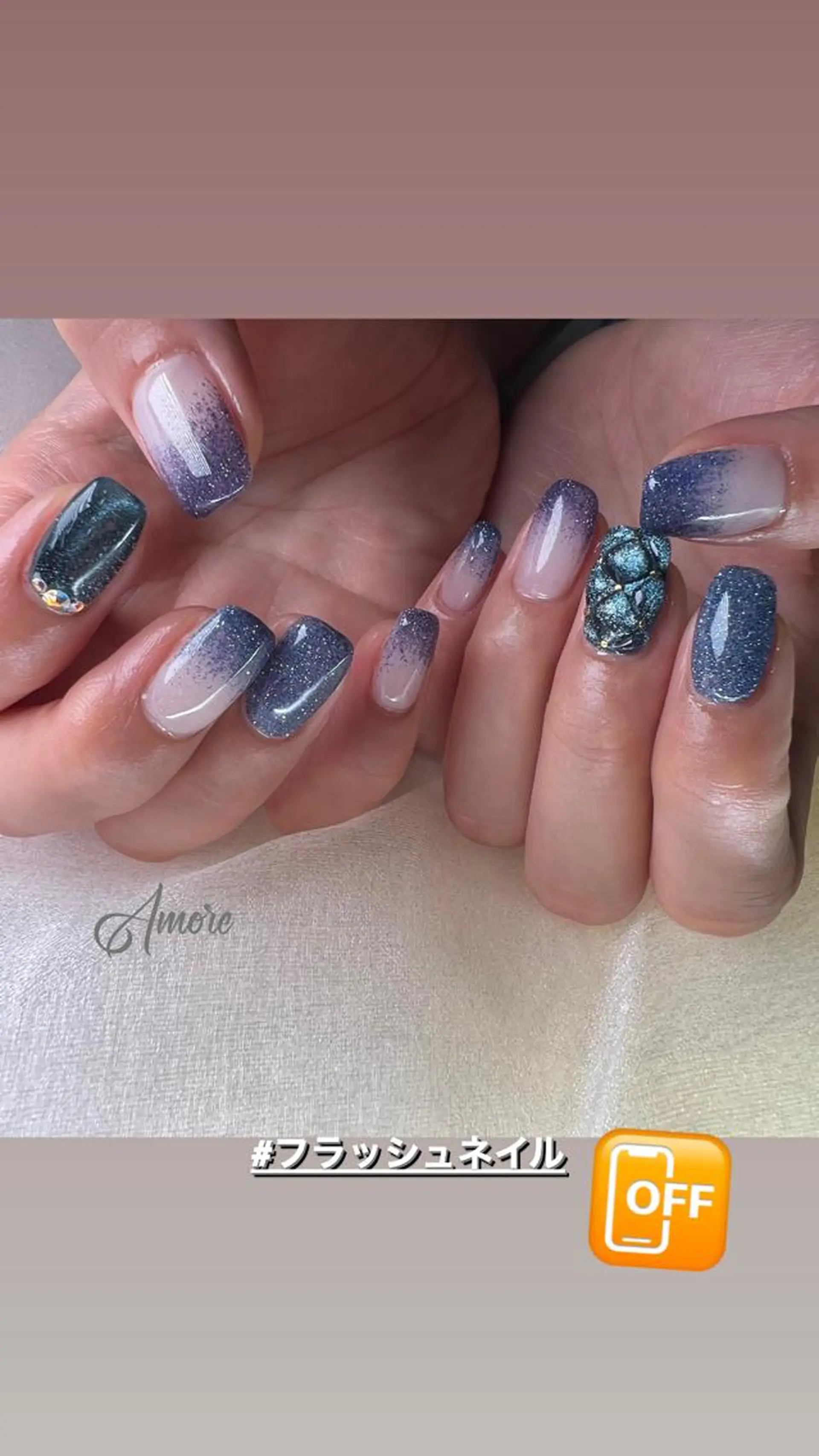 ネイル ジェルネイル 韓国ネイル パラジェル 夏ネイル You kyehwaのネイルデザイン