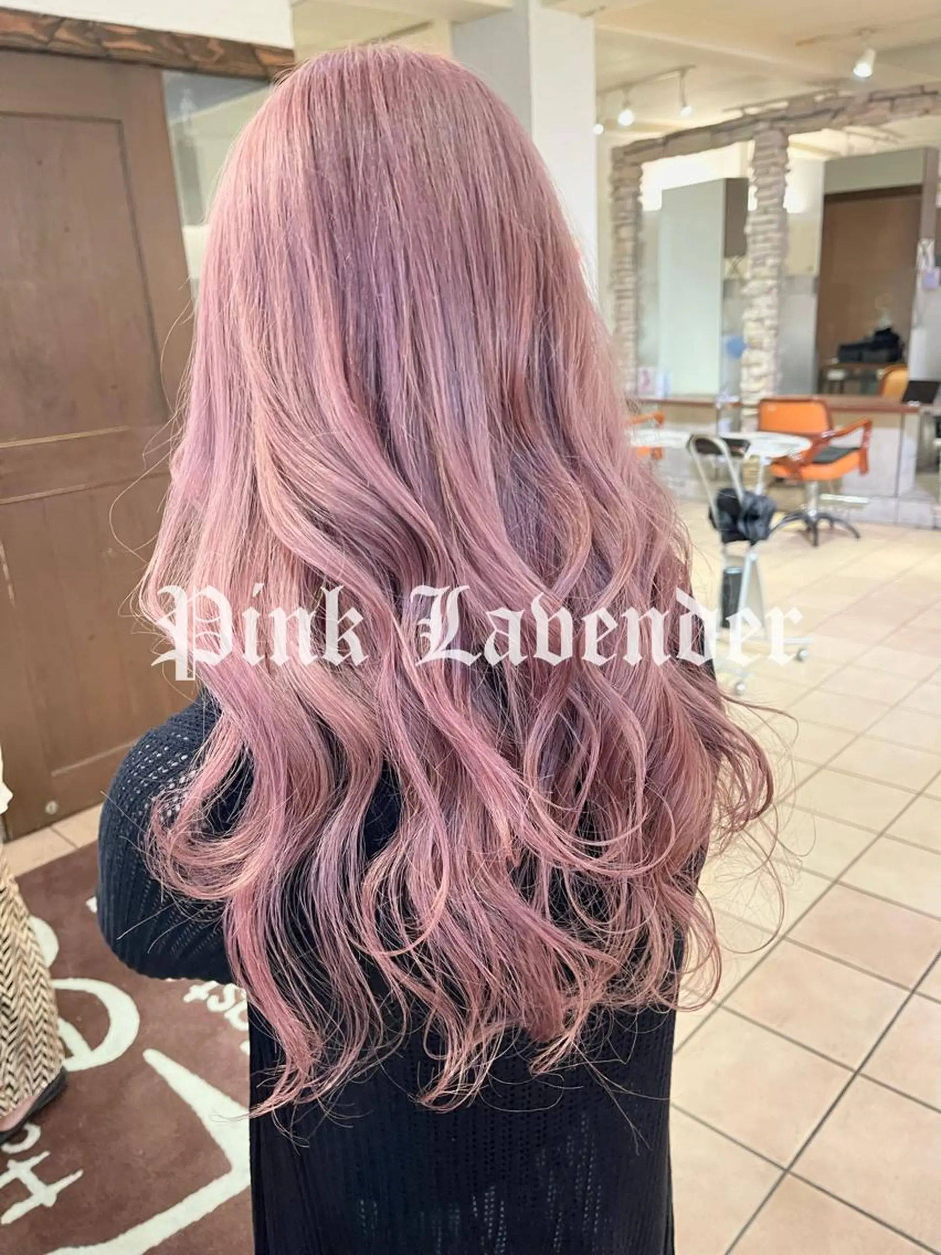 セミロング カラー ブリーチ カット ヘアカラー トリートメント 海外レイヤー/ レイヤーカット/和田のヘアスタイル