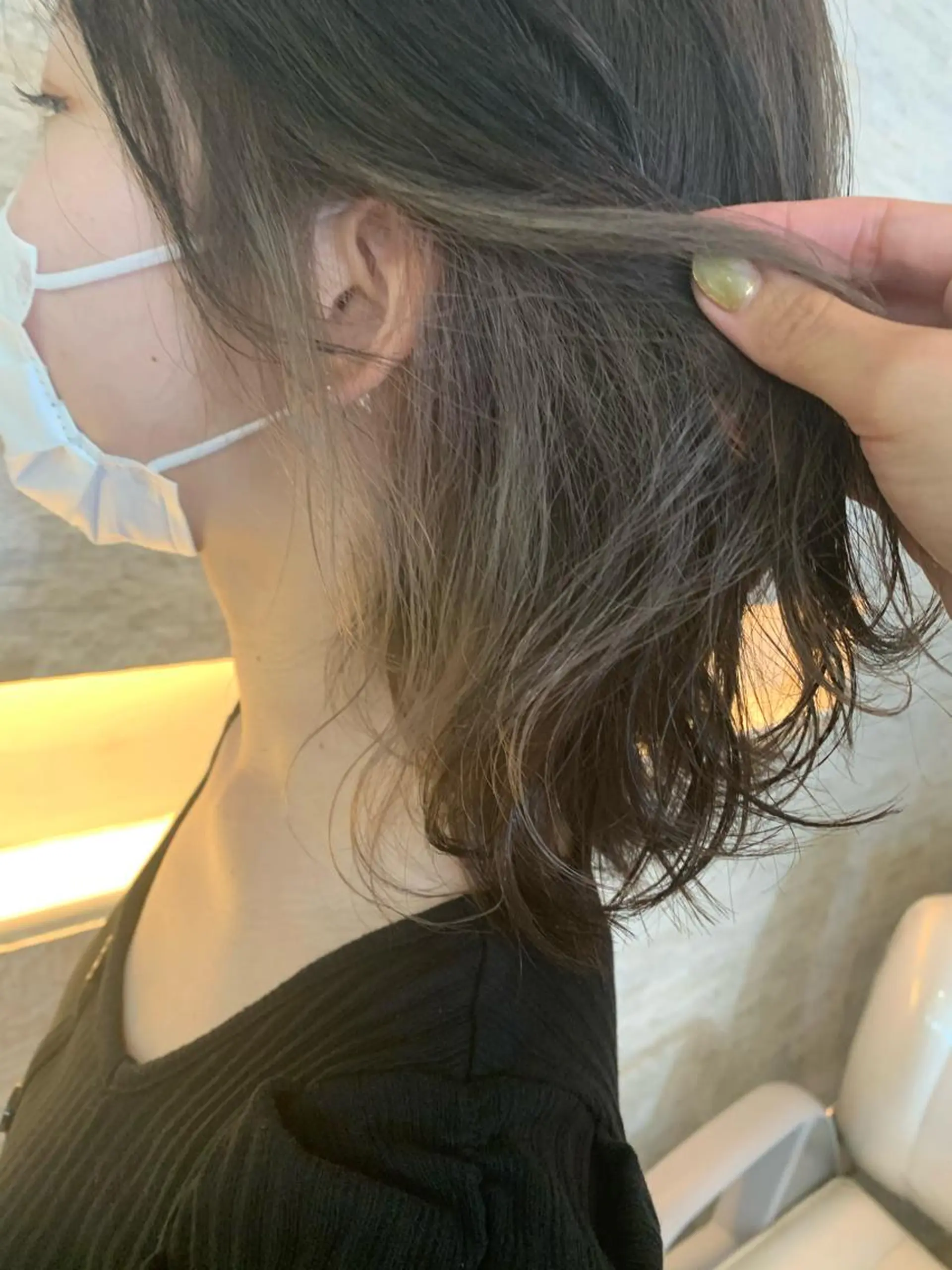 カラー ベージュカラー カット ヘアカラー ヘアセット ✄折橋 彩花🐶🍑のヘアスタイル