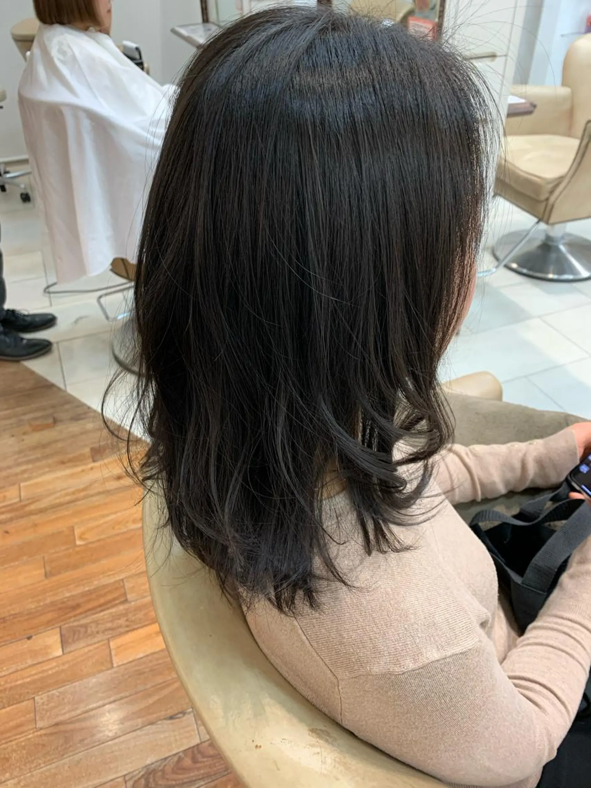 ロング レイヤーカット 半個室サロン/透明感 /艶髪♡岸上 温♡のヘアスタイル