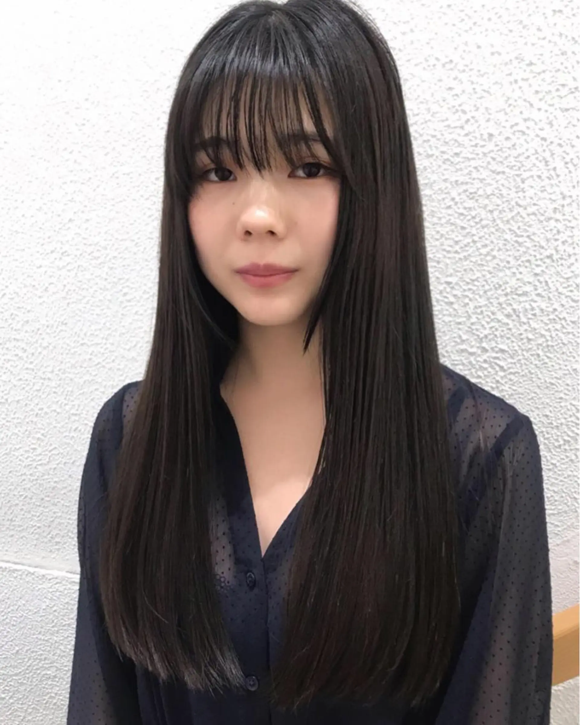 ロング カラー 当日予約🆗✂︎ ウエモト　タクのヘアスタイル