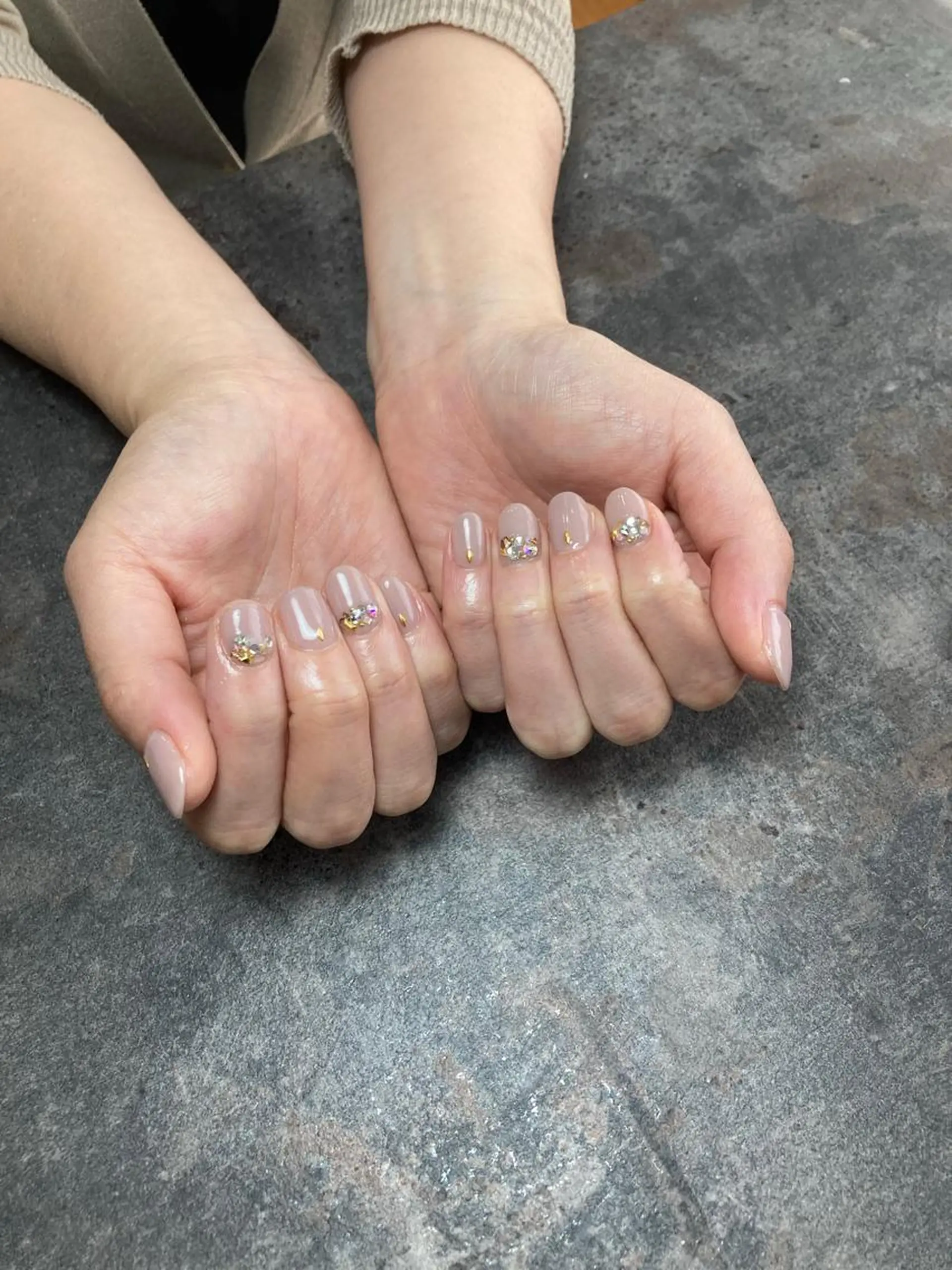 ネイル シンプルネイル ハンドネイル NailSalon liberのネイルデザイン