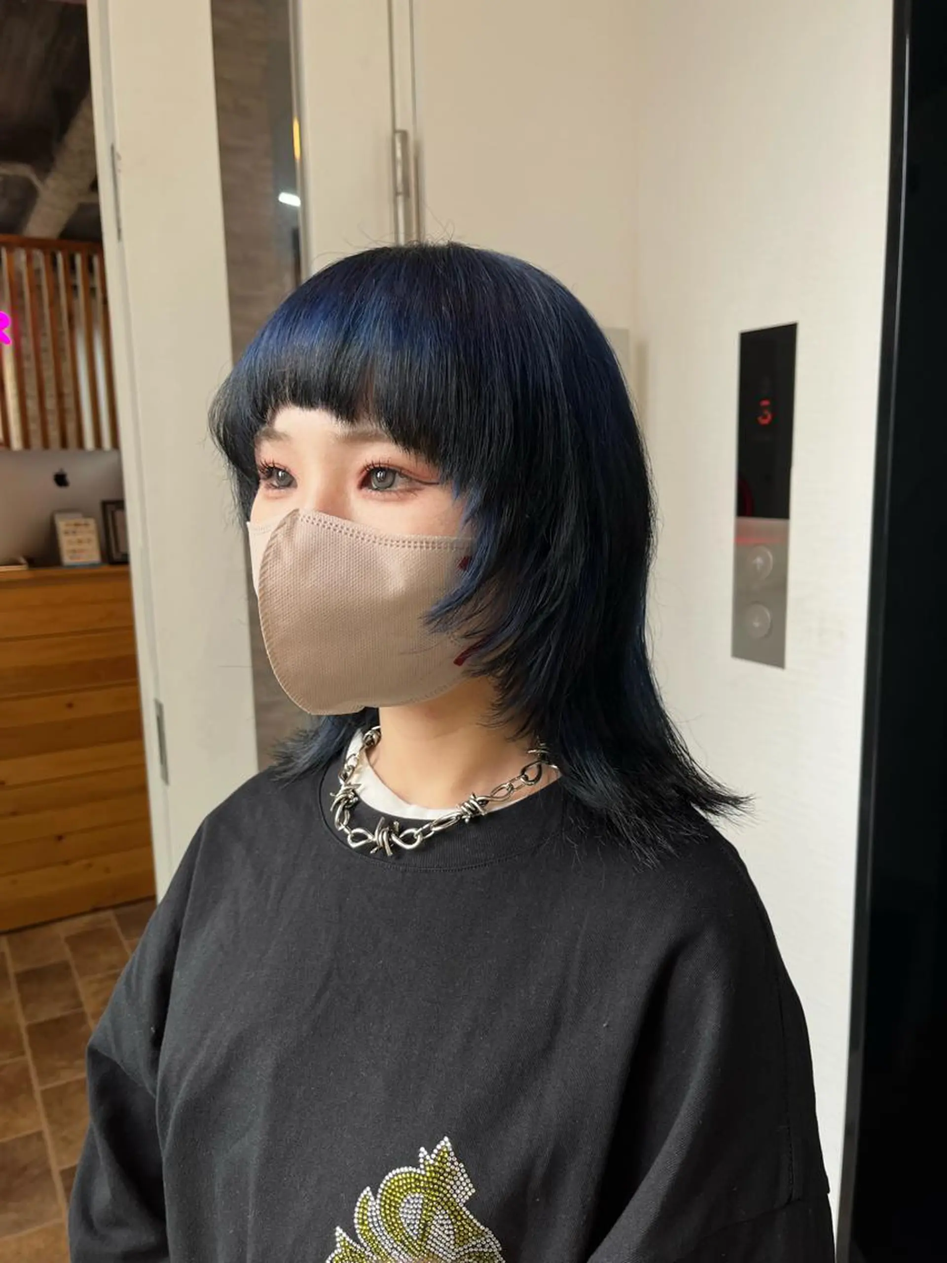 ショート カラー ヘアカラー&縮毛矯正 STAR☆RIVERのヘアスタイル