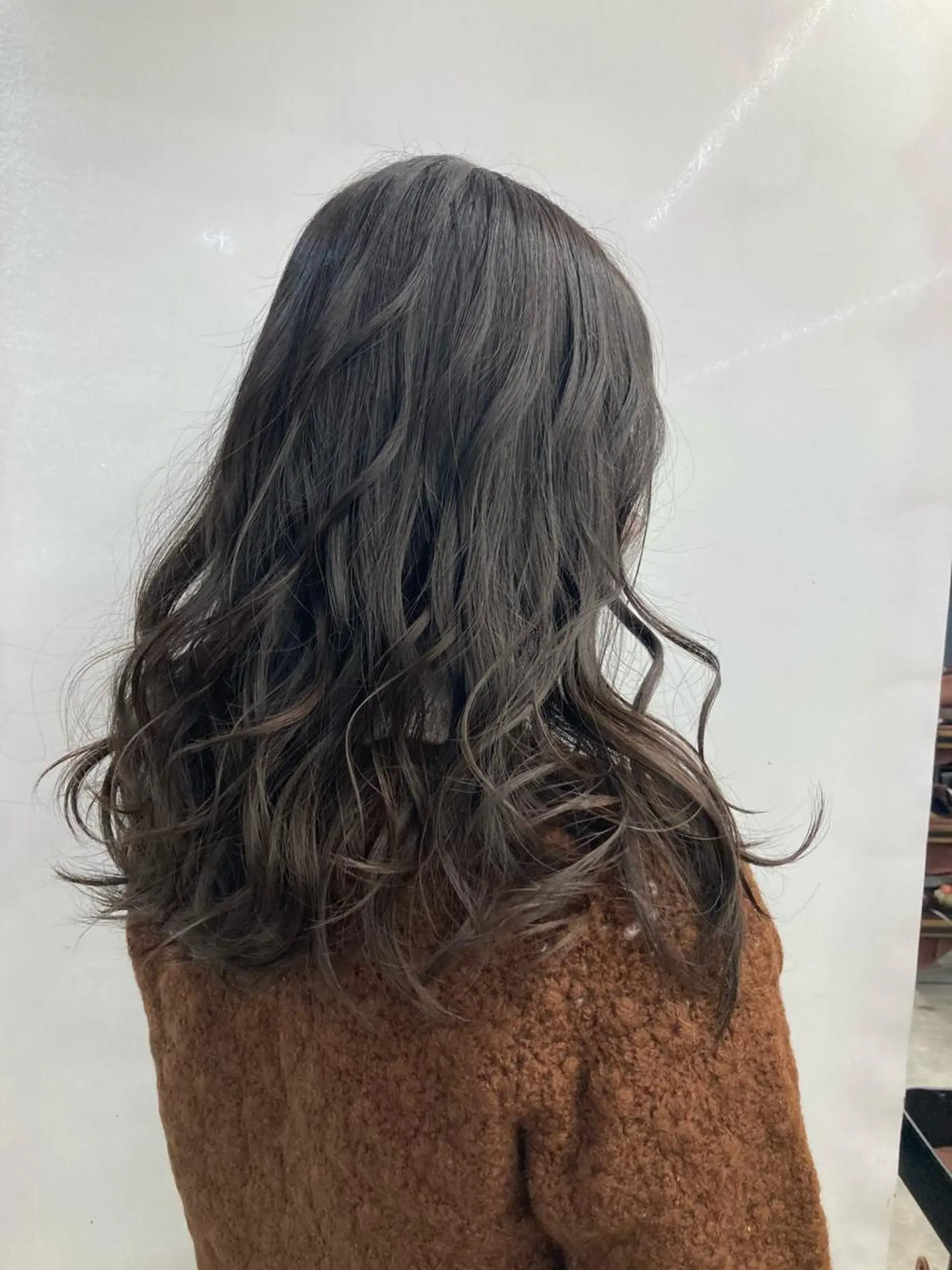 セミロング カラー ヘアカラー トリートメント ブリーチ&似合せボブ 田中寛十のヘアスタイル