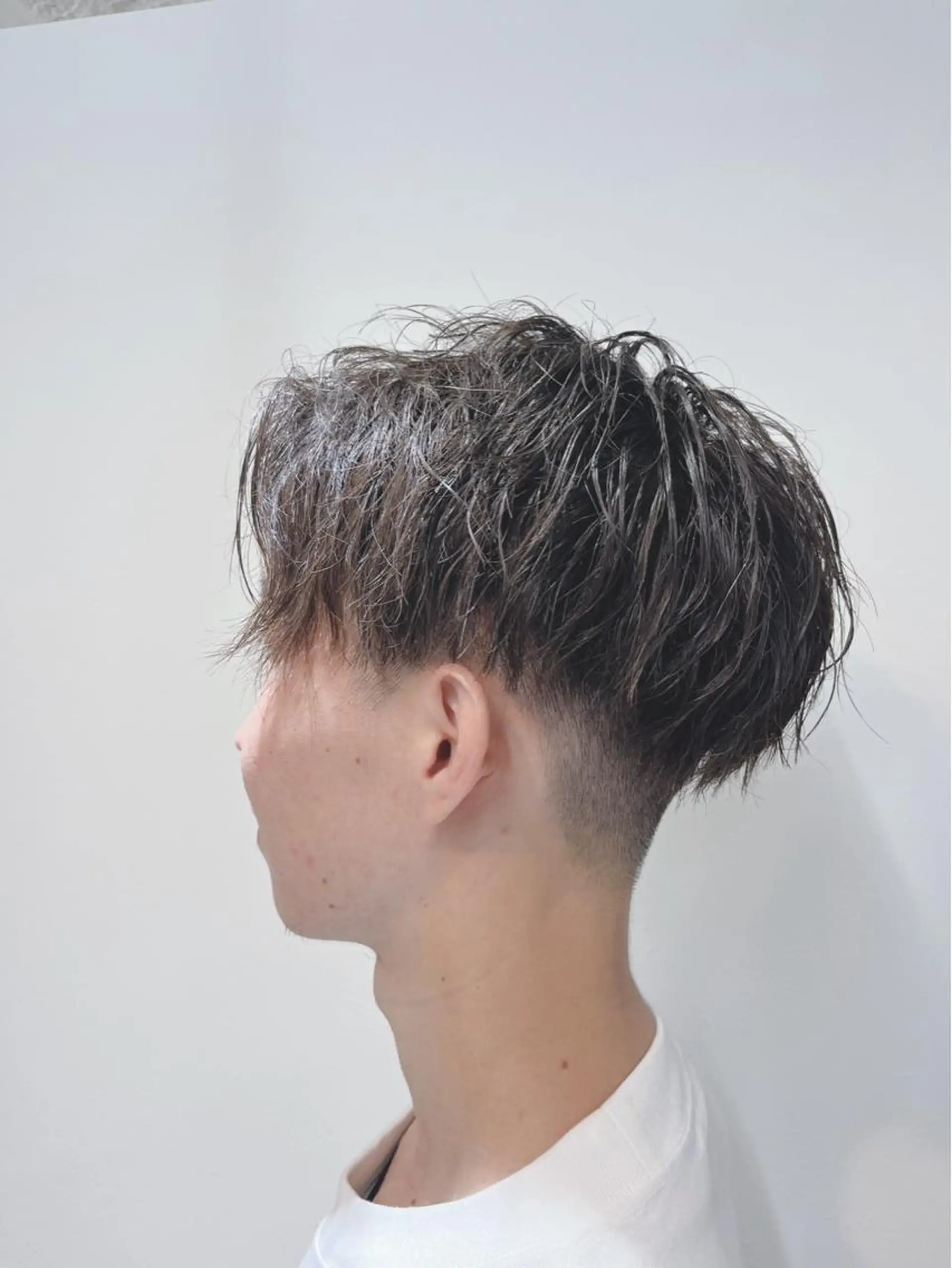 ショート メンズ限定クーポン シェアサロン博多のヘアスタイル