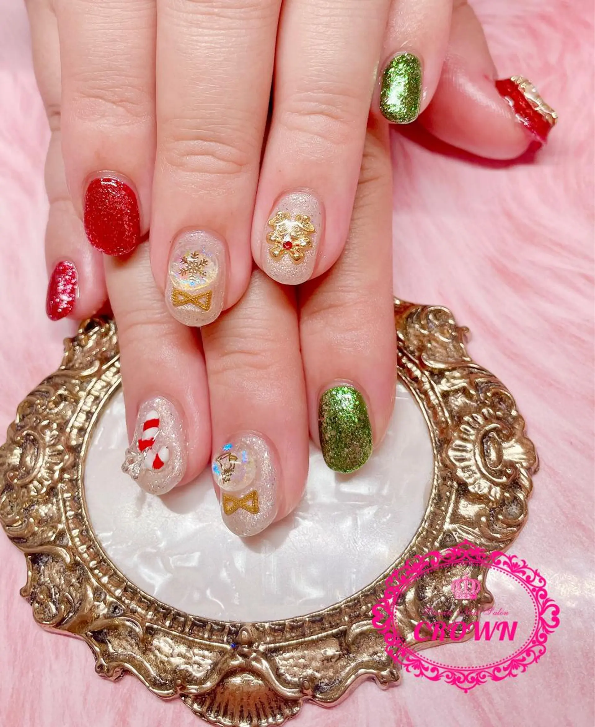ネイル CROWN プライベートサロンのネイルデザイン