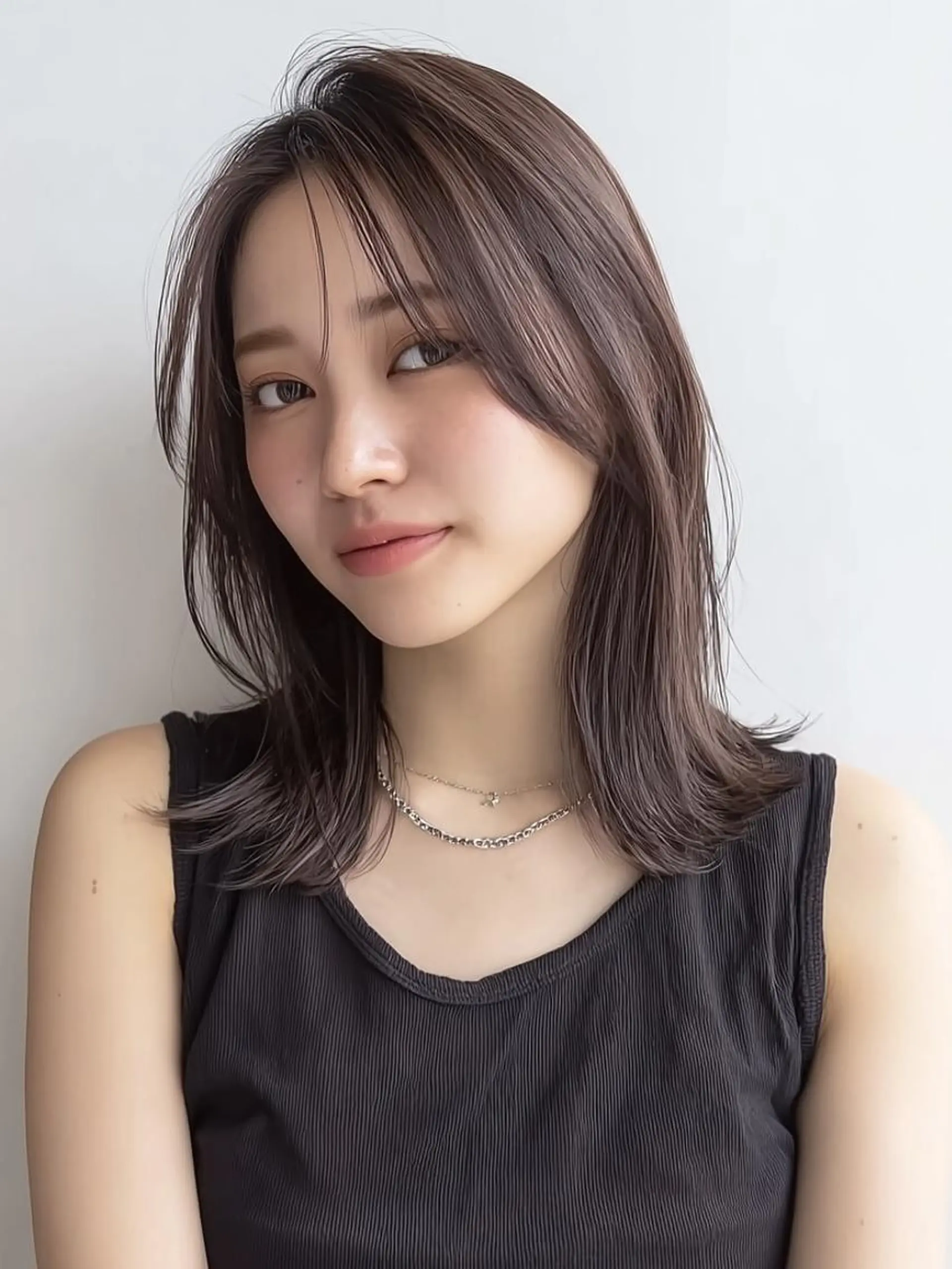 ミディアム カラー ❄️透明感カラー❄️ メンズ✂️TOWAのヘアスタイル