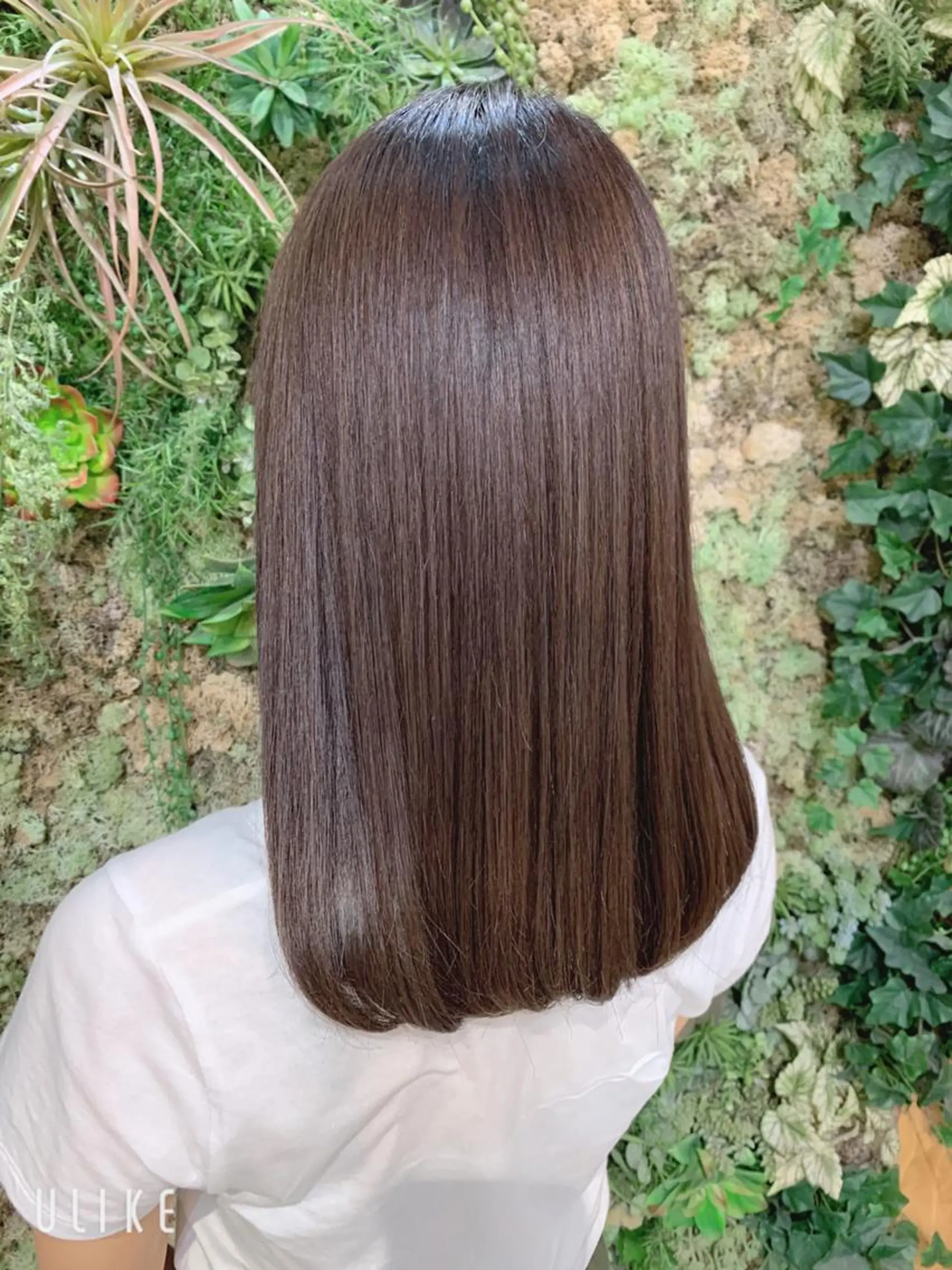 セミロング 支持率No.1💖 オチアイのヘアスタイル