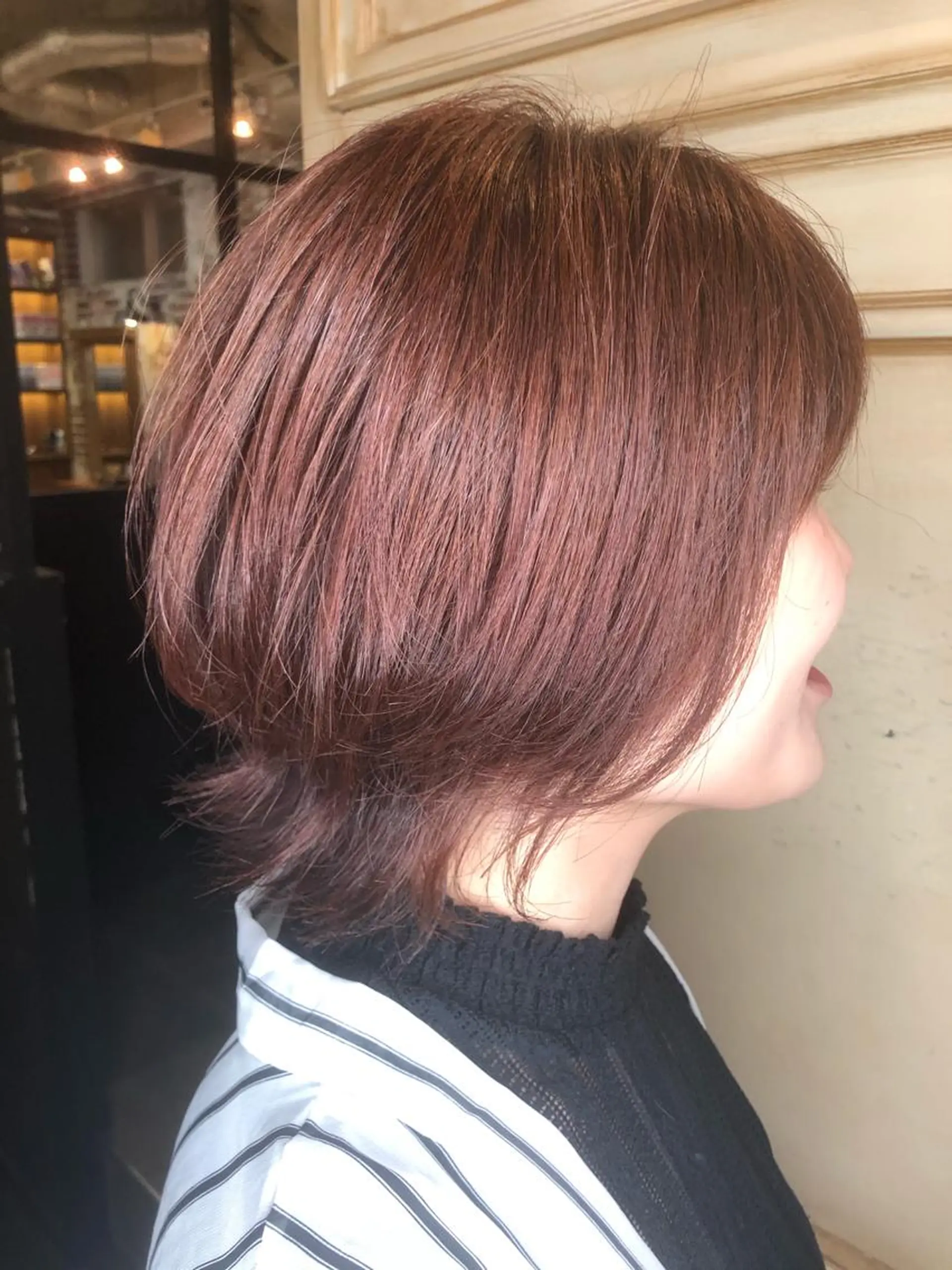 ショート カラー 藤木 雅俊のヘアスタイル