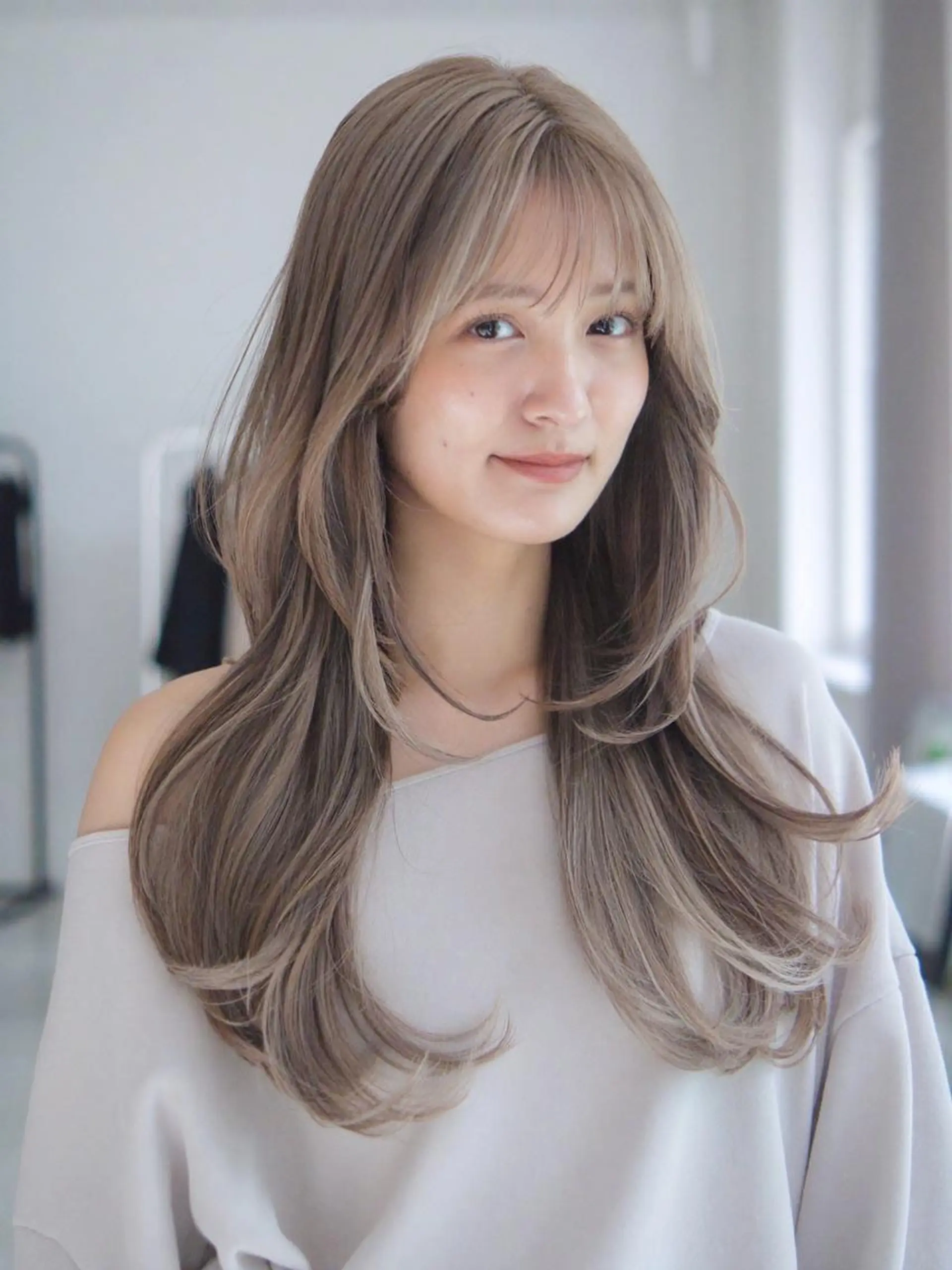 ミディアム カット ヘアカラー 💠美髪・艶髪💠 /モードケイズ六甲道のヘアスタイル