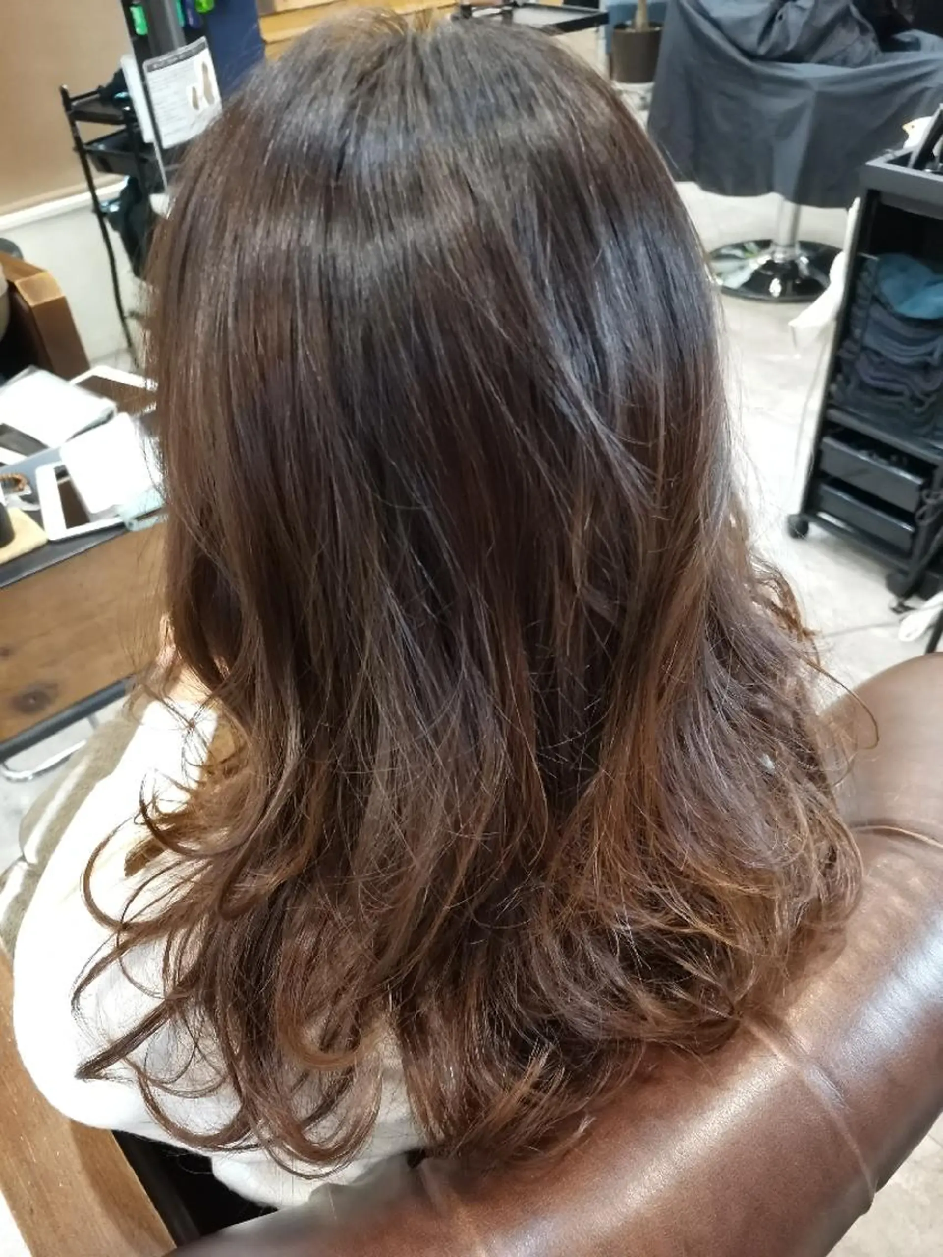 ロング カラー グラデーションカラー N°emirai溝口 MG 🌈梶谷龍吾のヘアスタイル