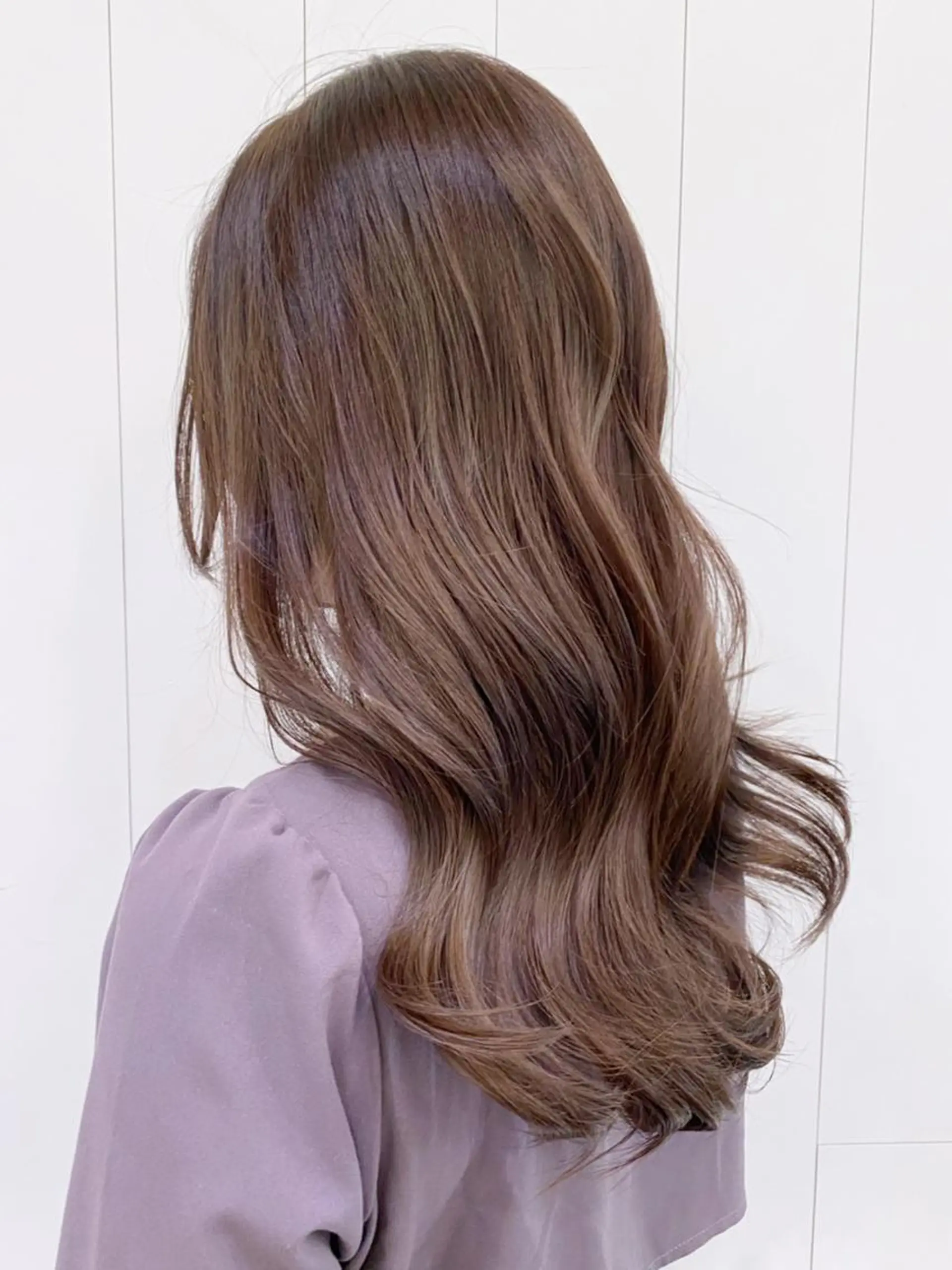 ロング カラー パーマ ヘアアレンジ ハイライトカラー ハイライト ITbyALBUM 中野店のヘアスタイル