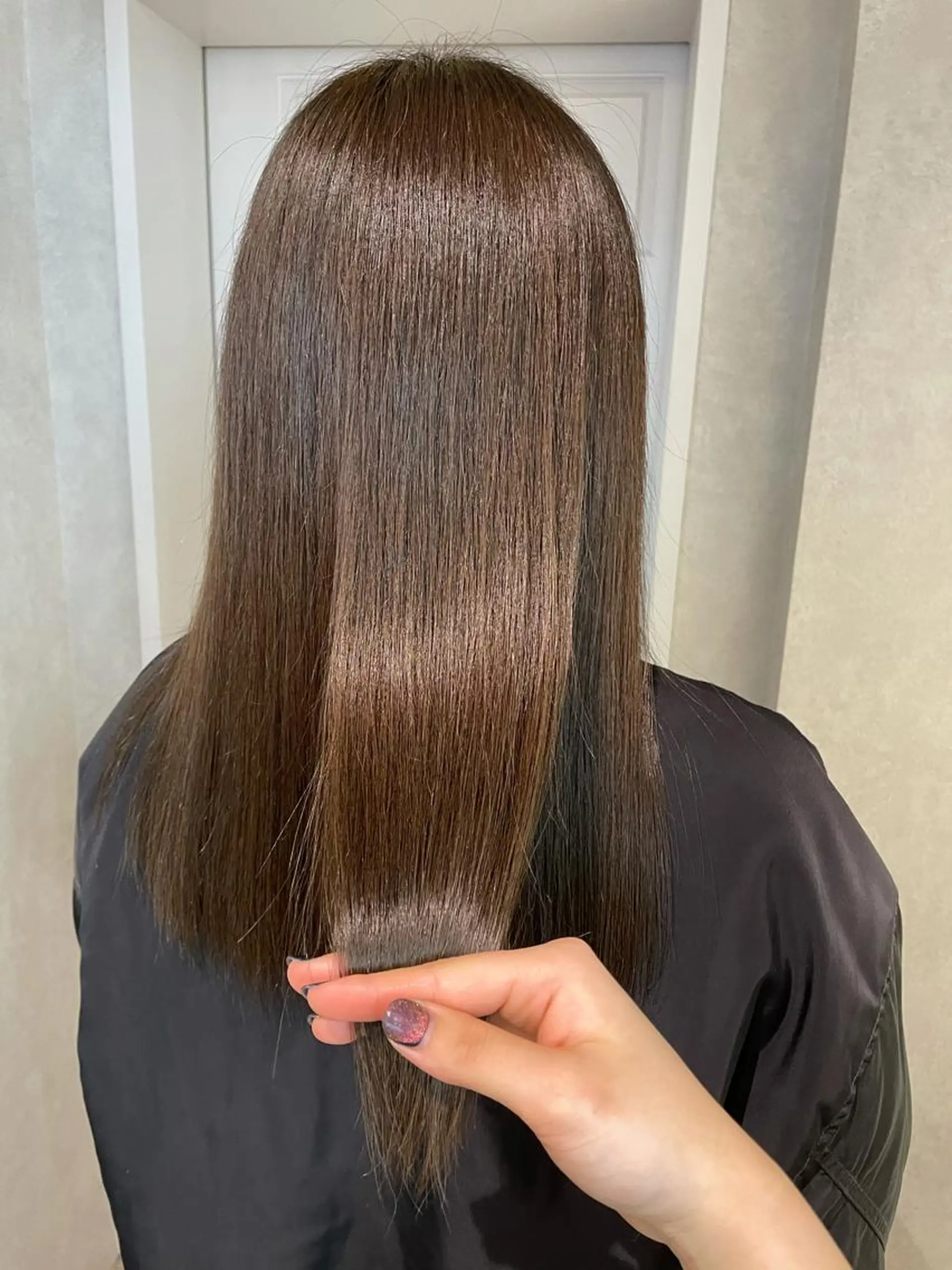 ロング カラー ヘアカラー トリートメント ナチュラル透明感🌱 小山美樹子のヘアスタイル