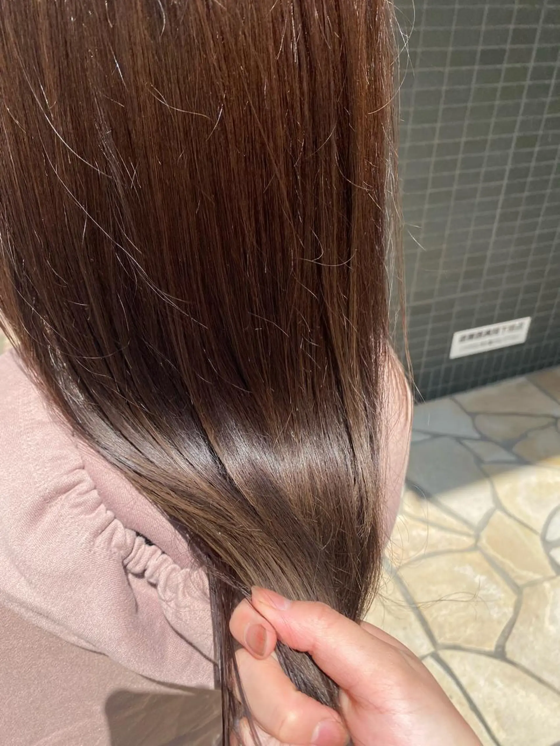 ロング カラー トリートメント 中尾 綺のヘアスタイル