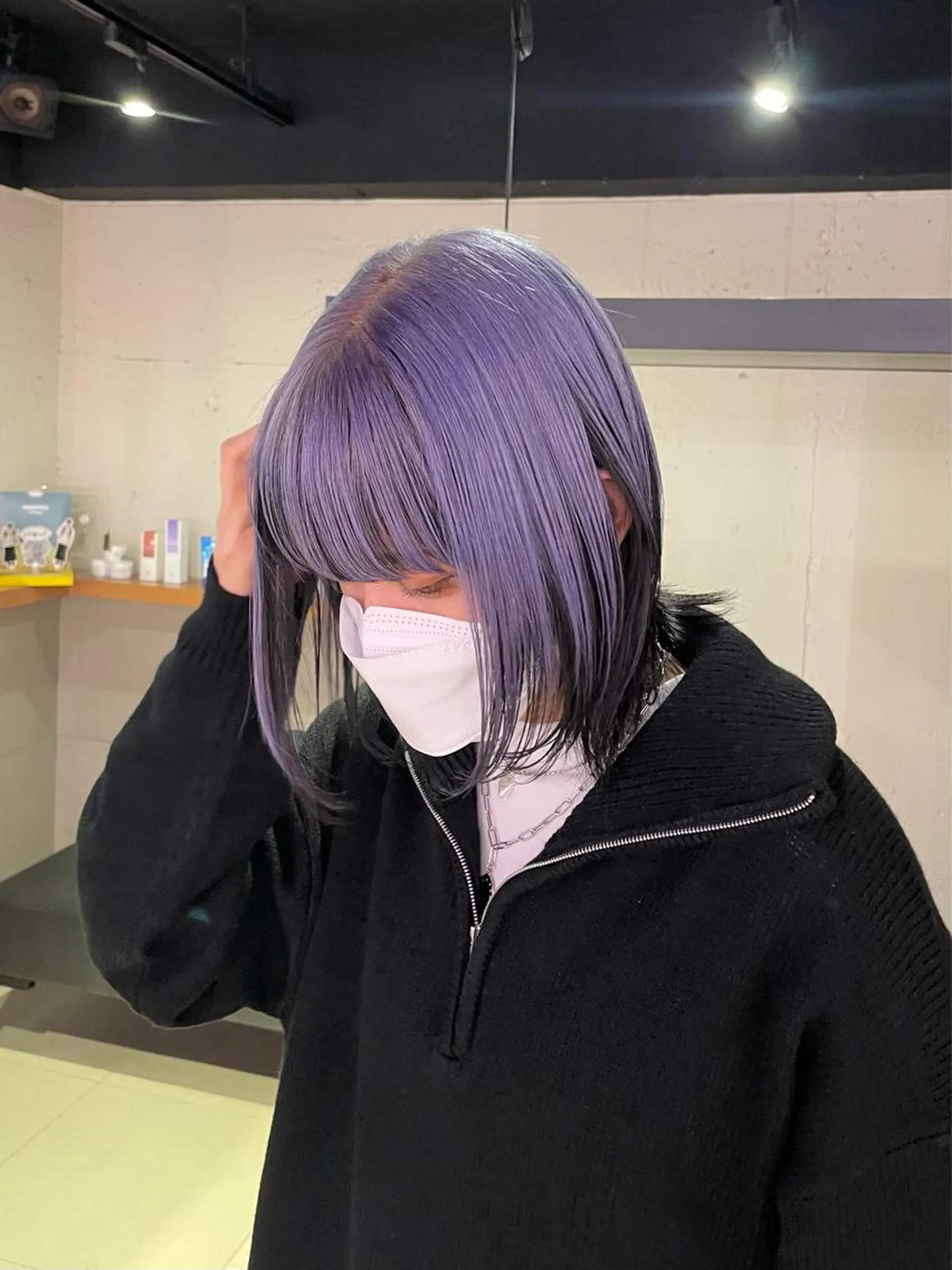 ミディアム たかはし はるかのヘアスタイル
