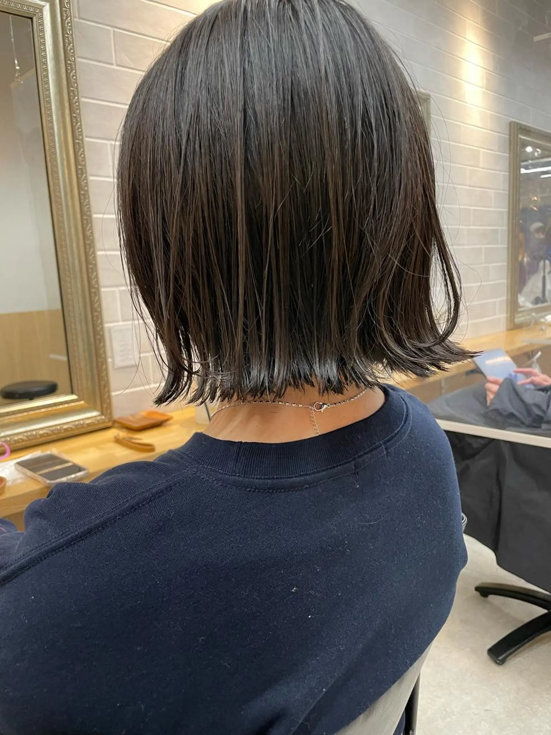 ミディアム sand yokohama所属・期間限定無料カット まつきのヘアスタイル