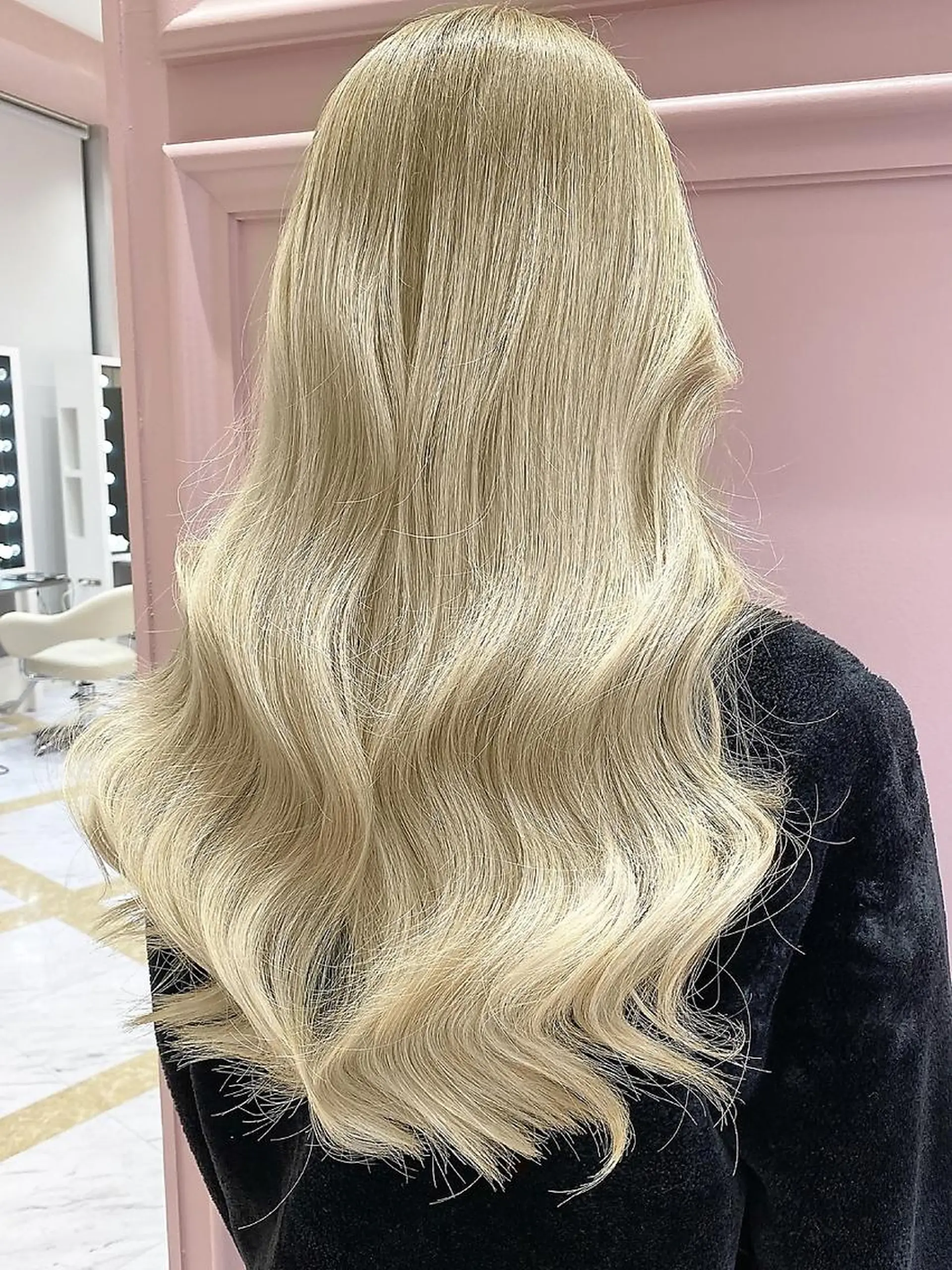 ロング エクステ 福西 洋斗のヘアスタイル