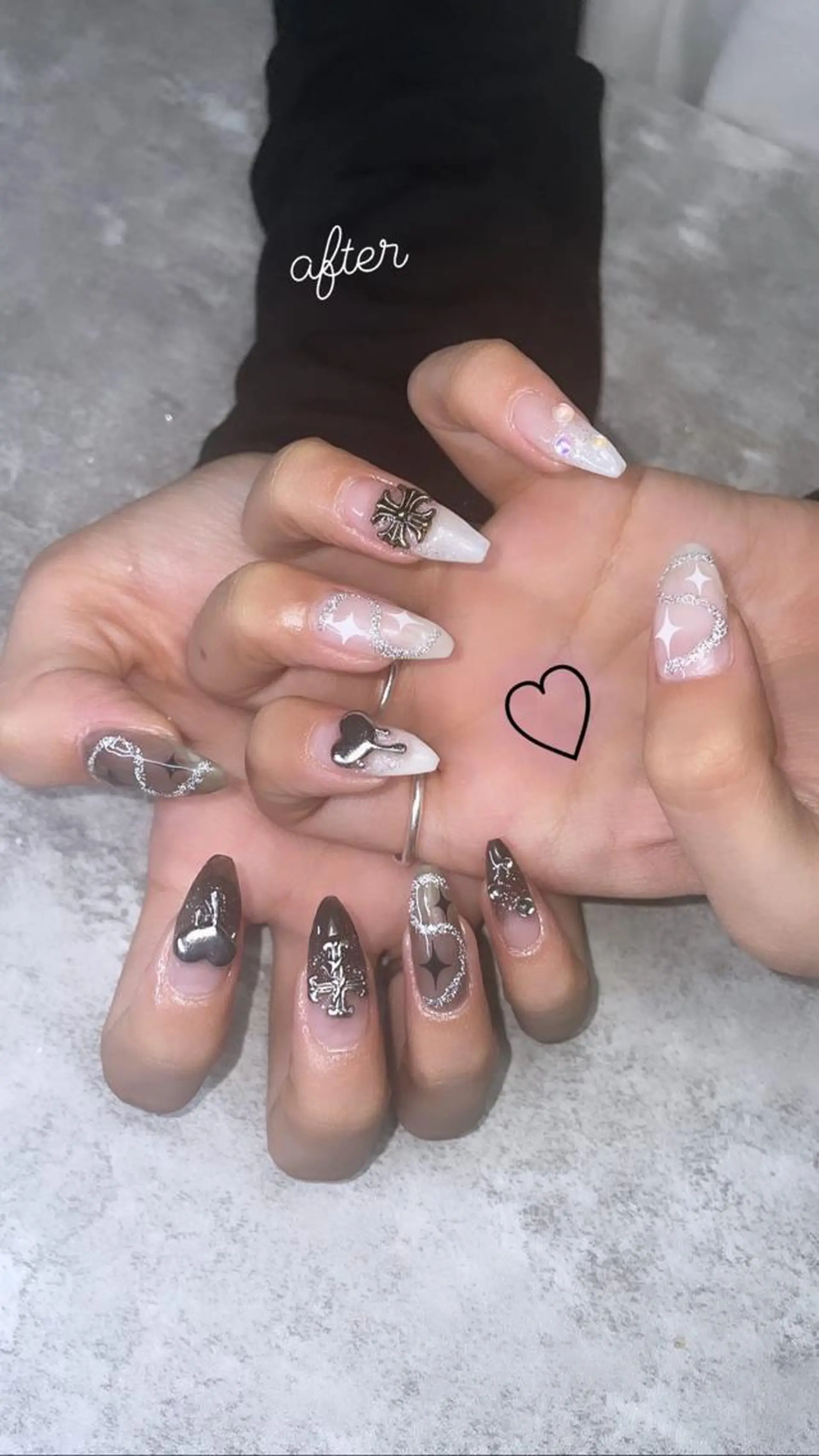 ネイル ハンドネイル shark_nail Aのネイルデザイン