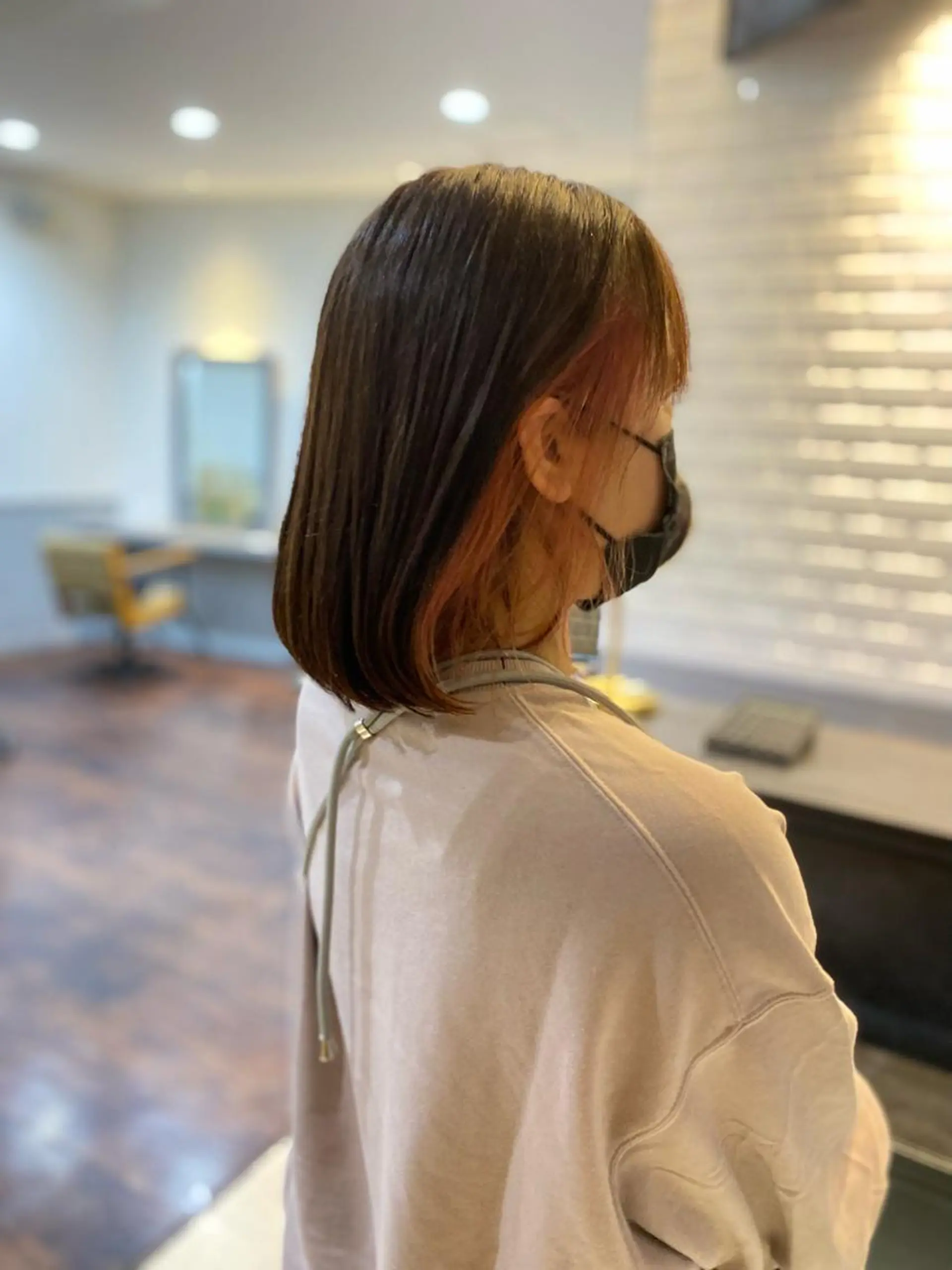 ミディアム レイヤー支持no.1 ☆笠原翔一のヘアスタイル