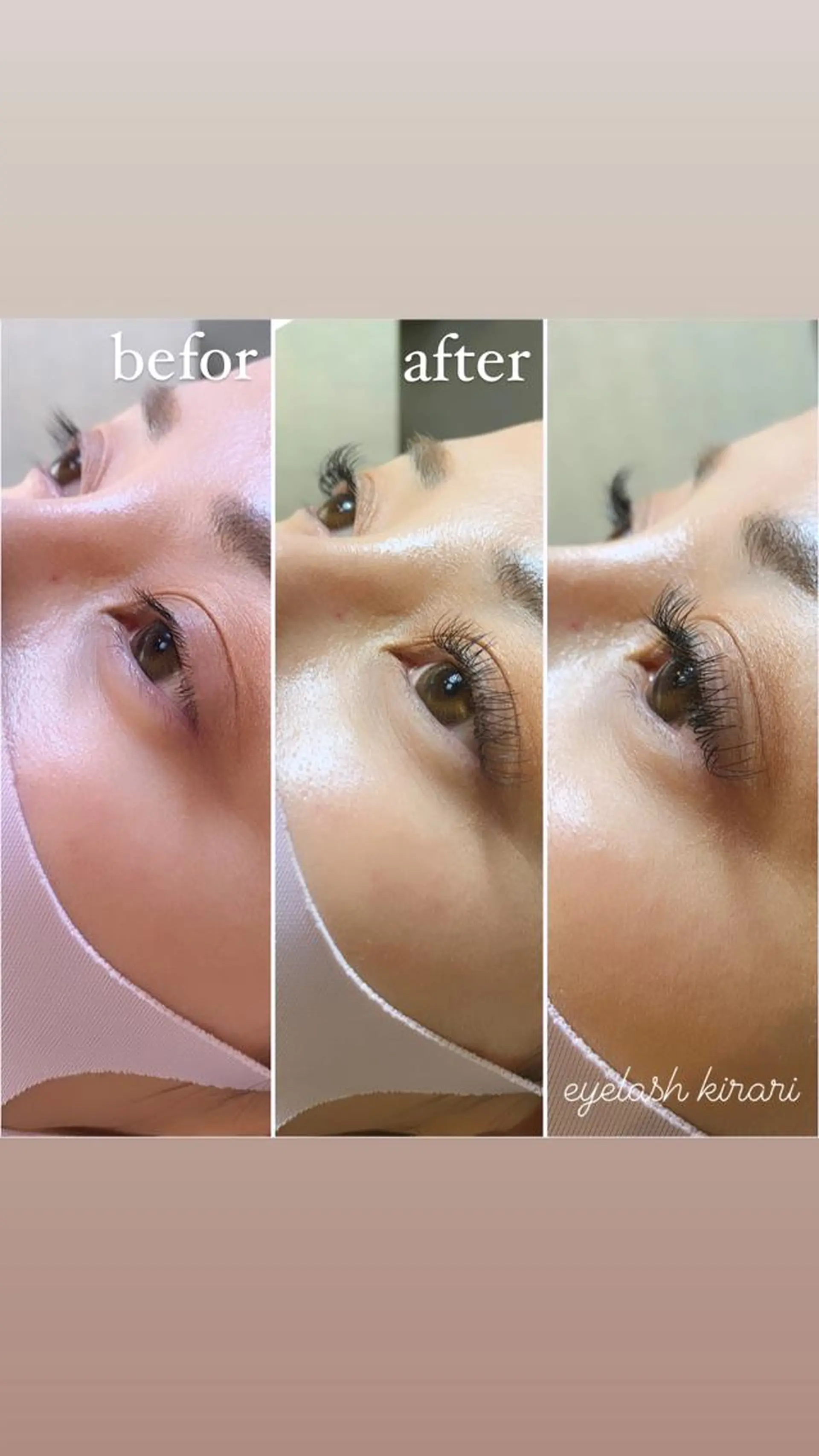 マツエク・マツパ Dカール Lカール eyelash salon  kirari所属・岩間 優子のマツエク・マツパデザイン