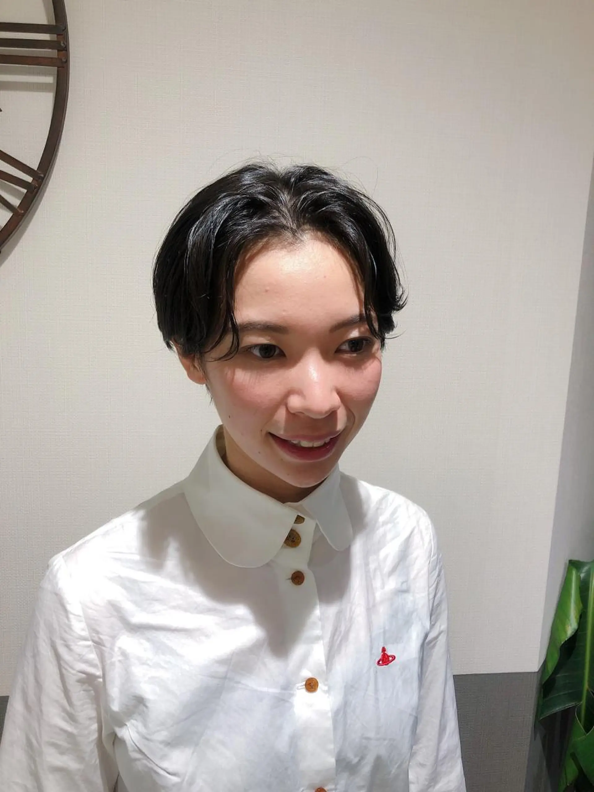 ショート カット パーマ トリートメント コクブ アキヨのヘアスタイル