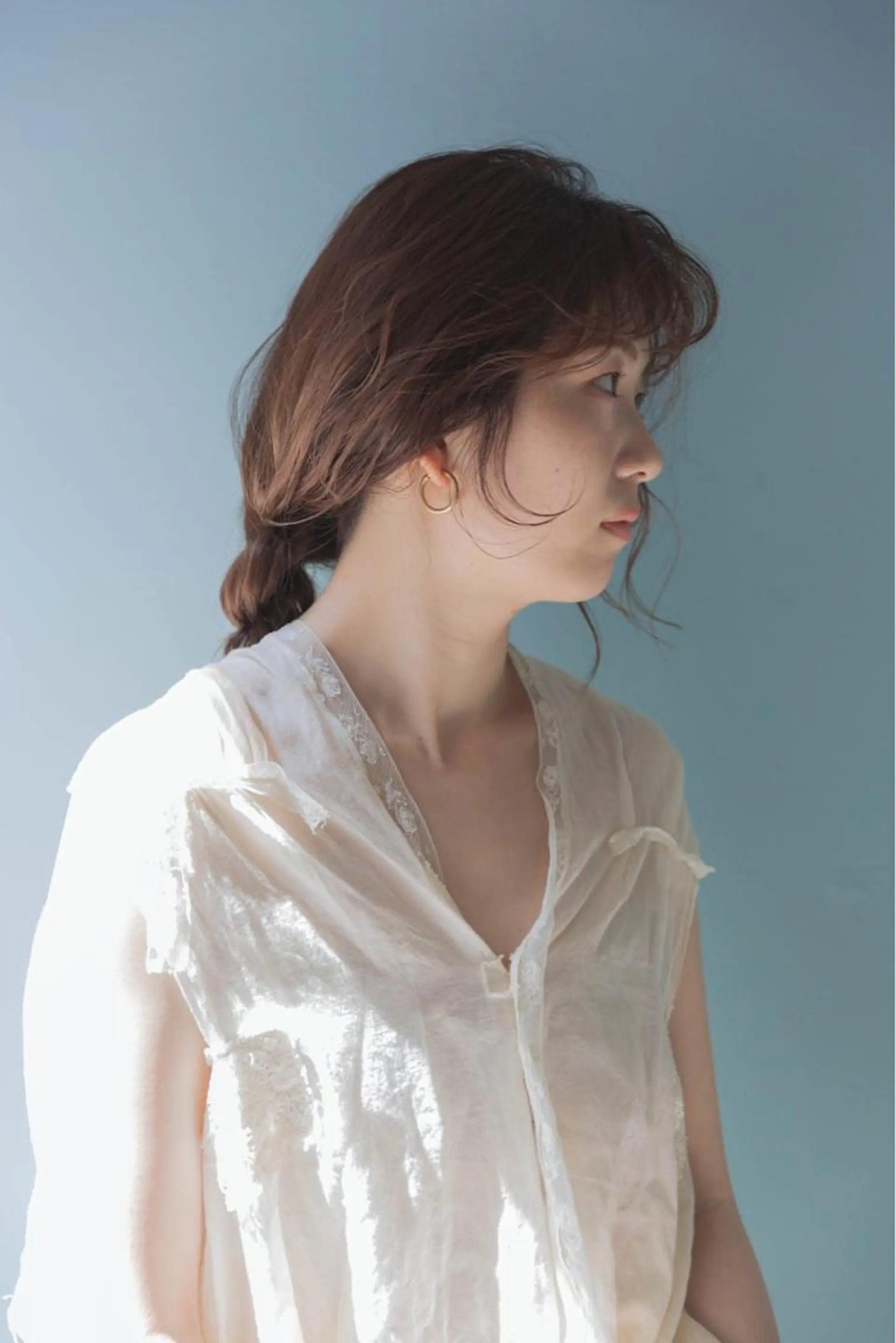 ロング パーマ ヘアアレンジ robe所属・robe 田中 実友のヘアスタイル