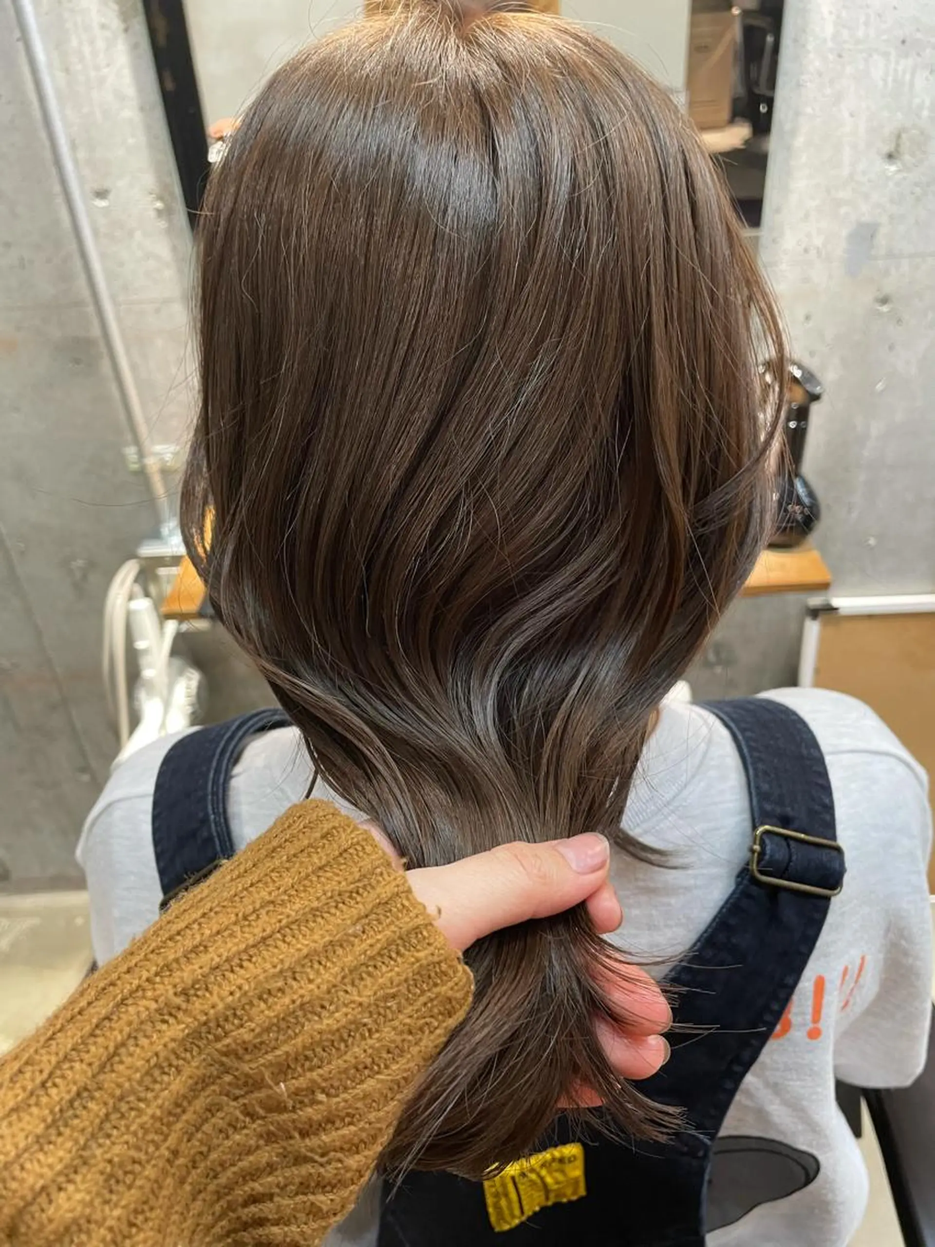 セミロング カラー Lowha_ageo 💐Fuzukiのヘアスタイル