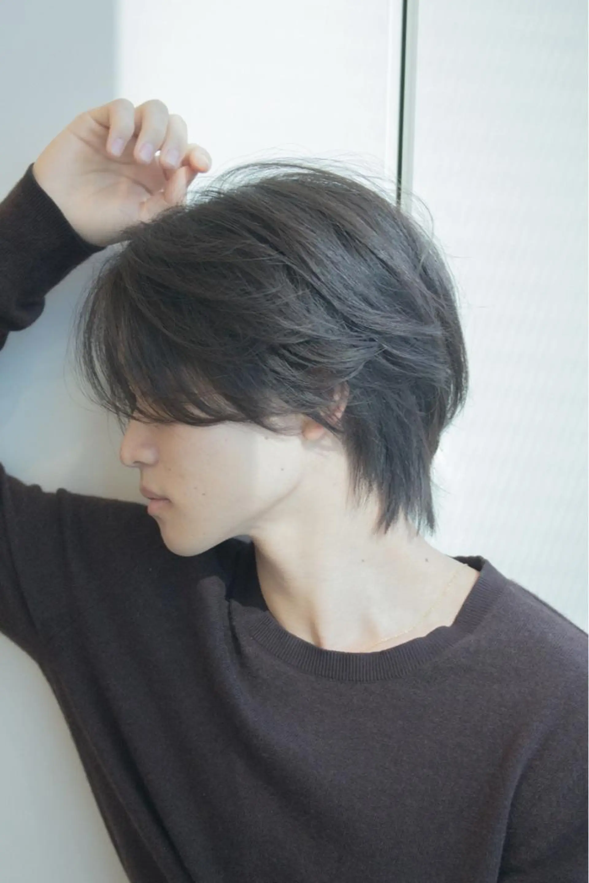 メンズ センターパート 高島 悠吾のヘアスタイル