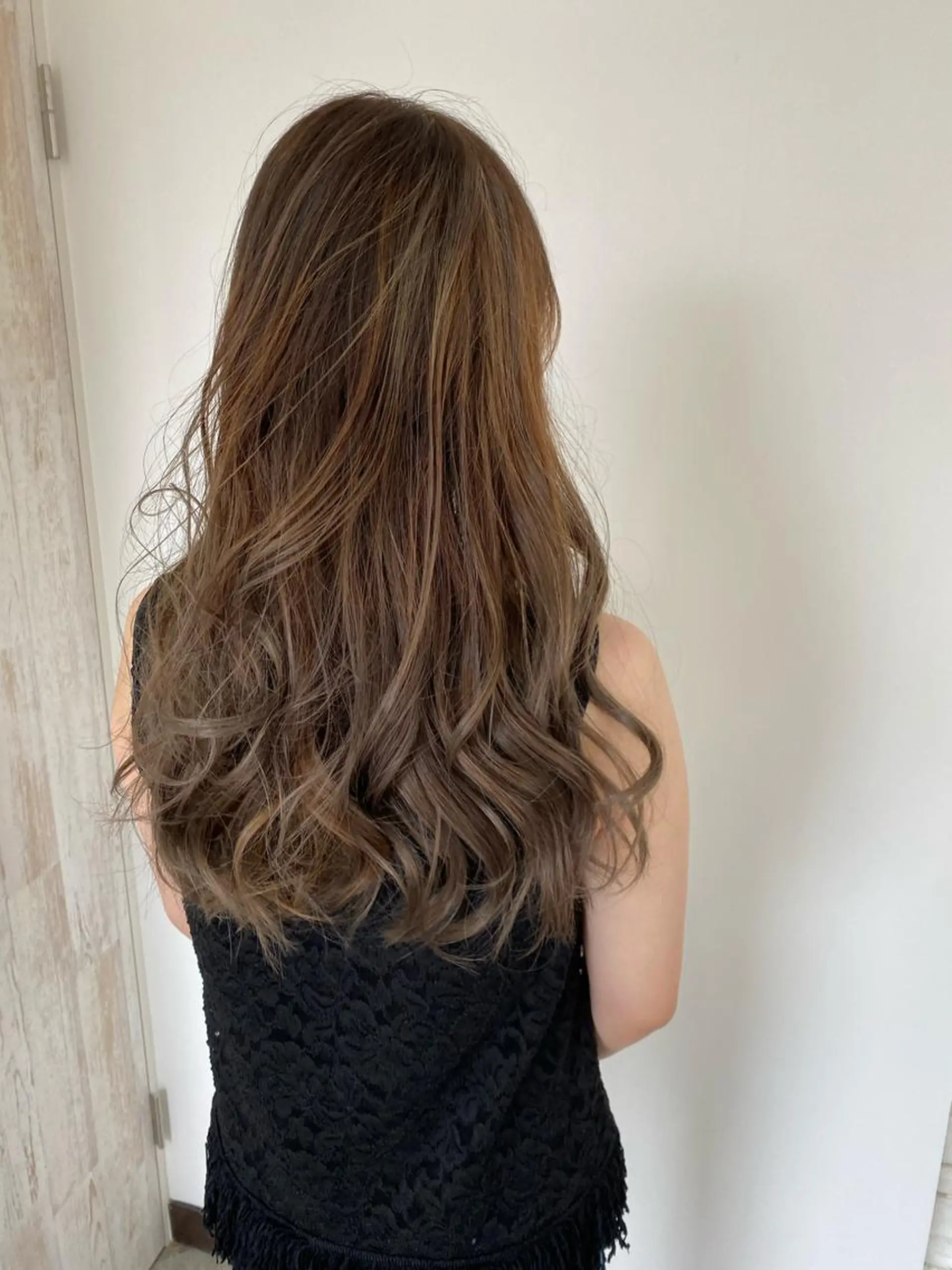 ロング カット ヘアカラー トリートメント KEN ZOのヘアスタイル