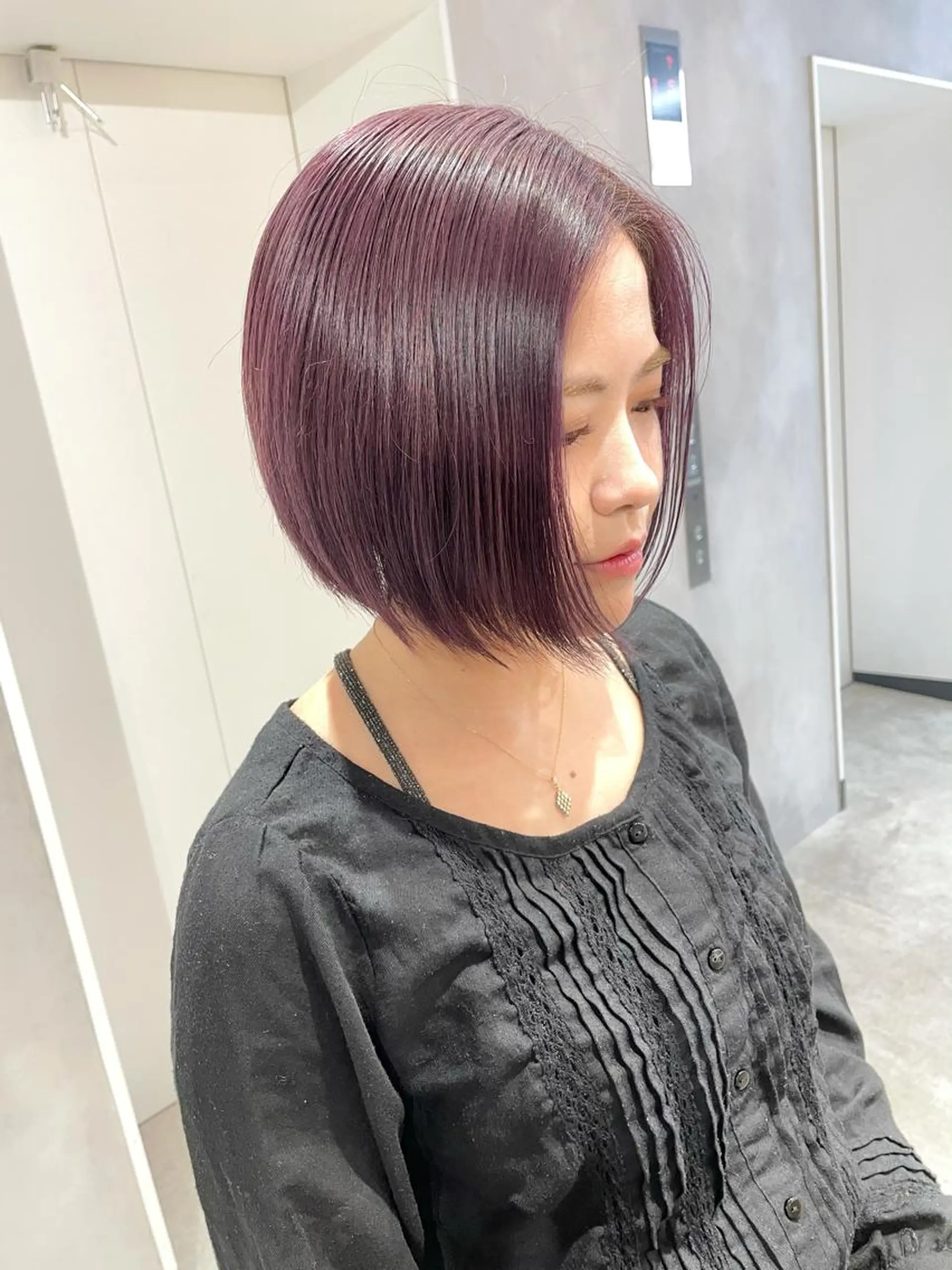 ショート カラー ハイトーン×レイヤー /遠藤将太のヘアスタイル