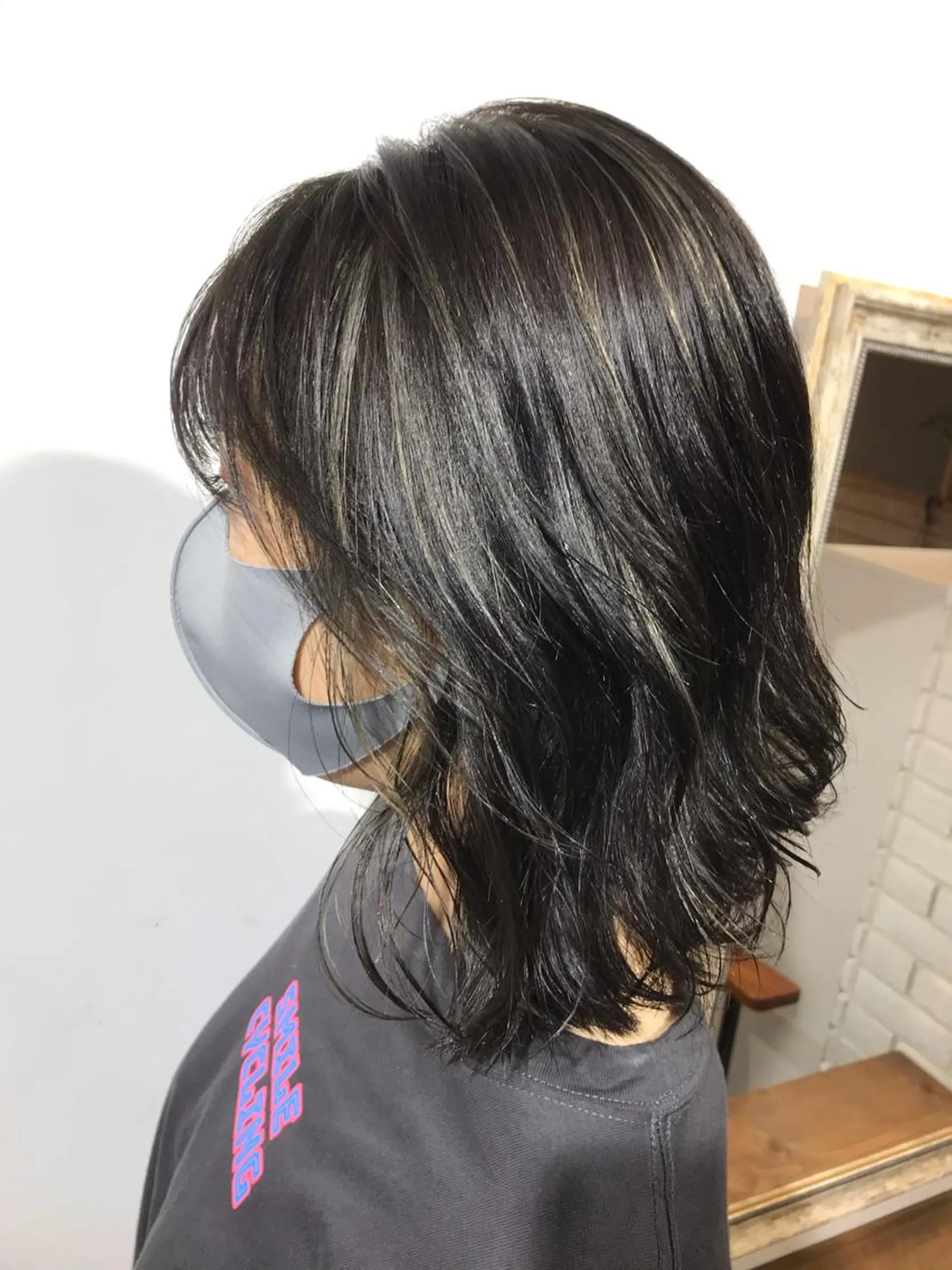 ミディアム ハイライト 渋谷 メンズヘア⭐️ タニグチヨシユキのヘアスタイル