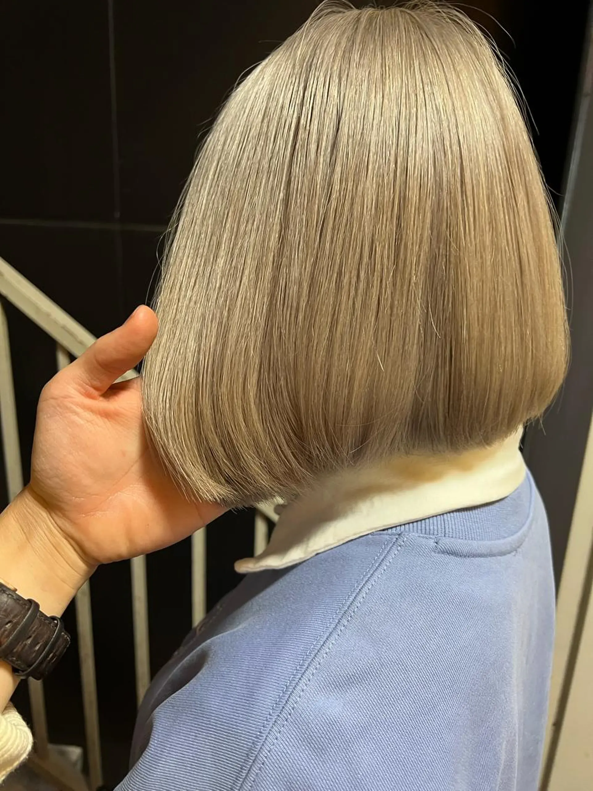 ショート カラー レイヤー×髪質改善 マネージャー安藤光司のヘアスタイル