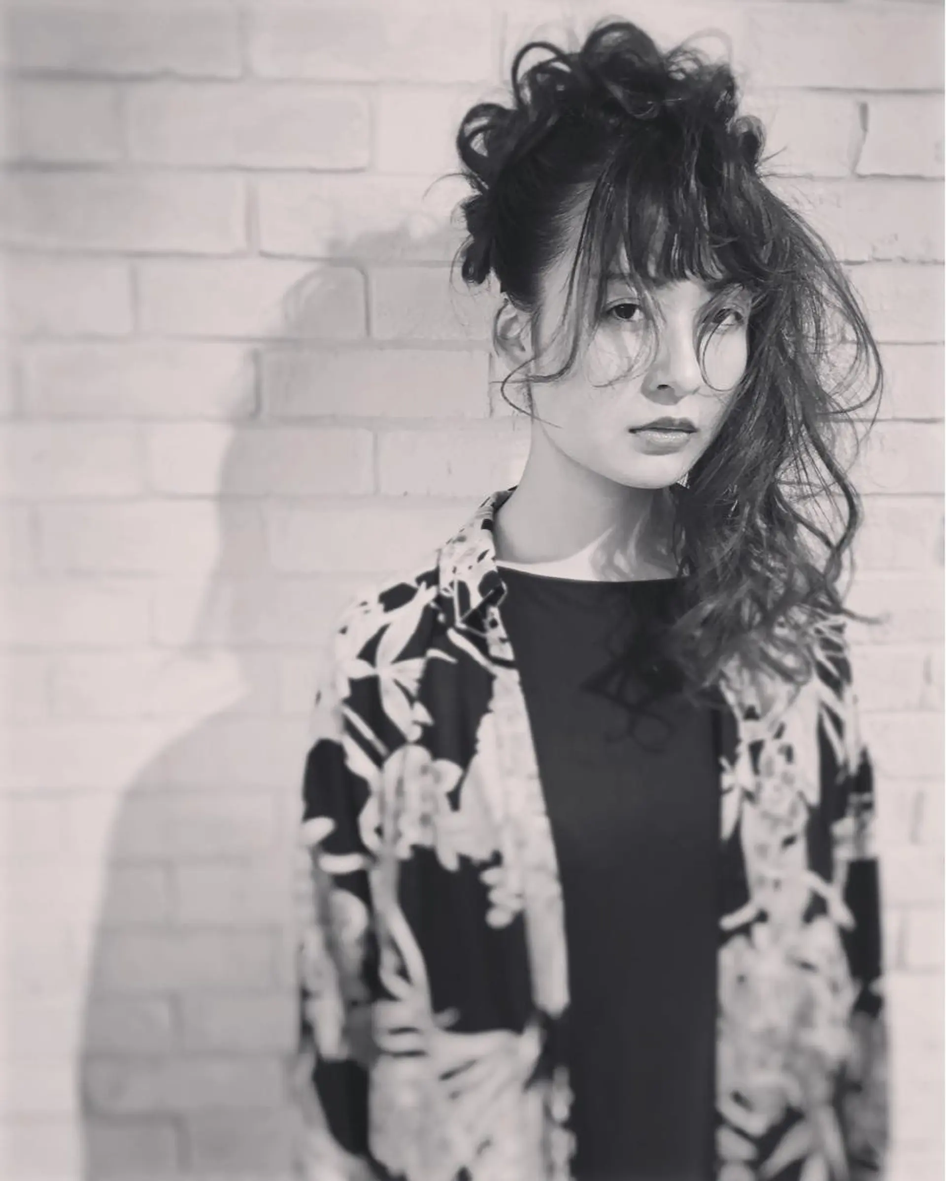 ロング パーマ ヘアアレンジ 金子 富士のヘアスタイル