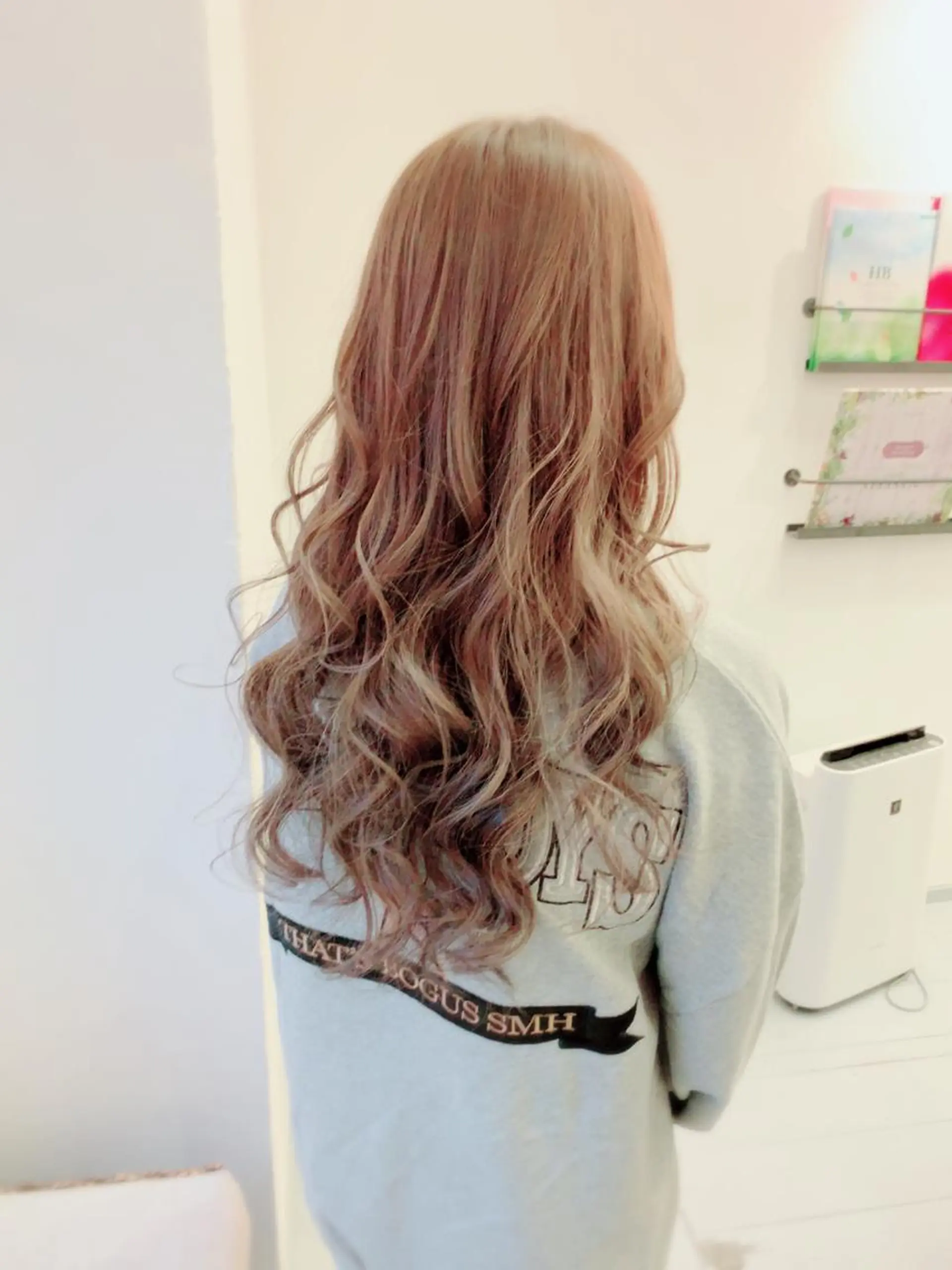 ロング カット ヘアカラー トリートメント 💎JADE GRACE💎のヘアスタイル