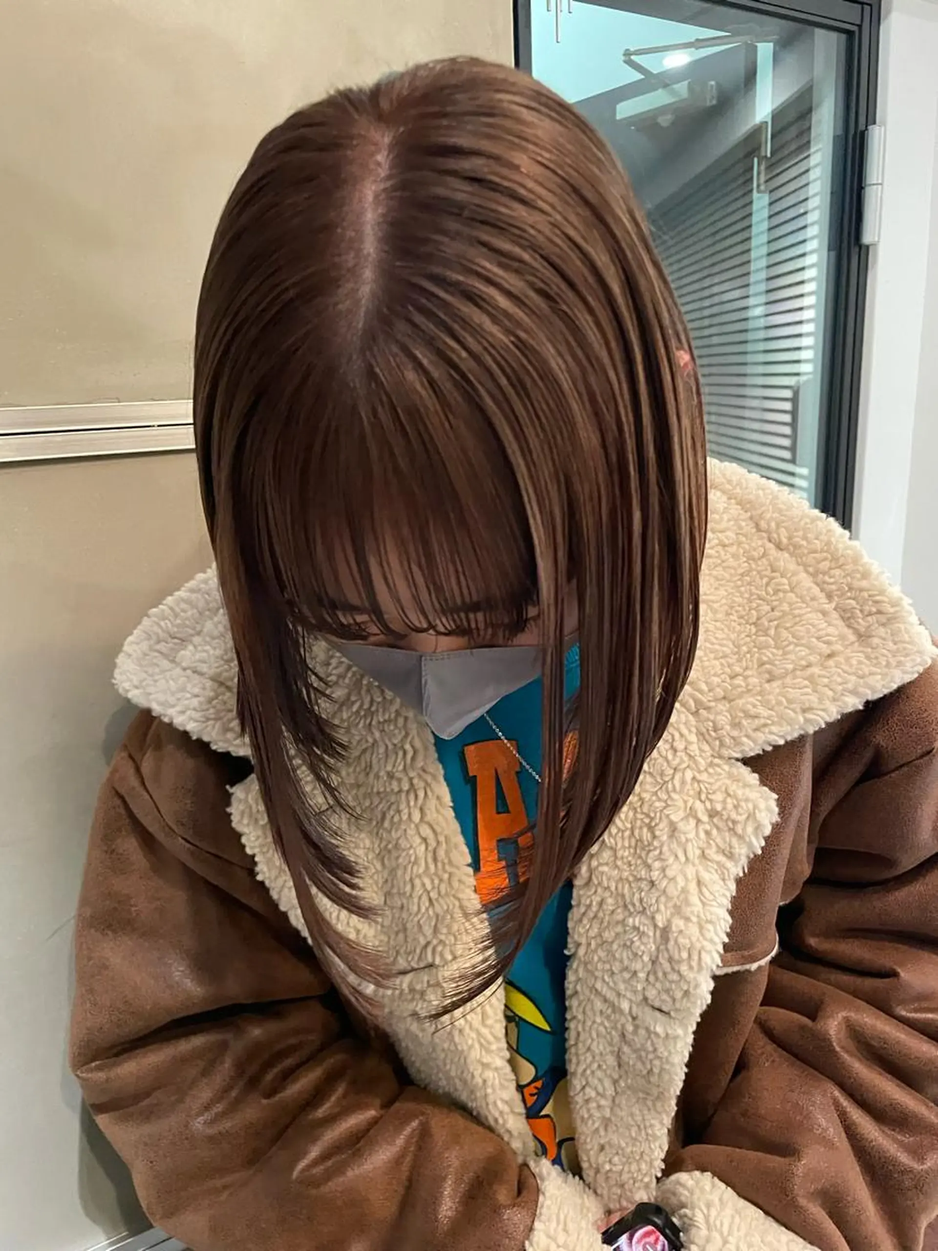 ミディアム カラー classic 新横浜所属・大人girly🛋️ 🤍yukakoのヘアスタイル