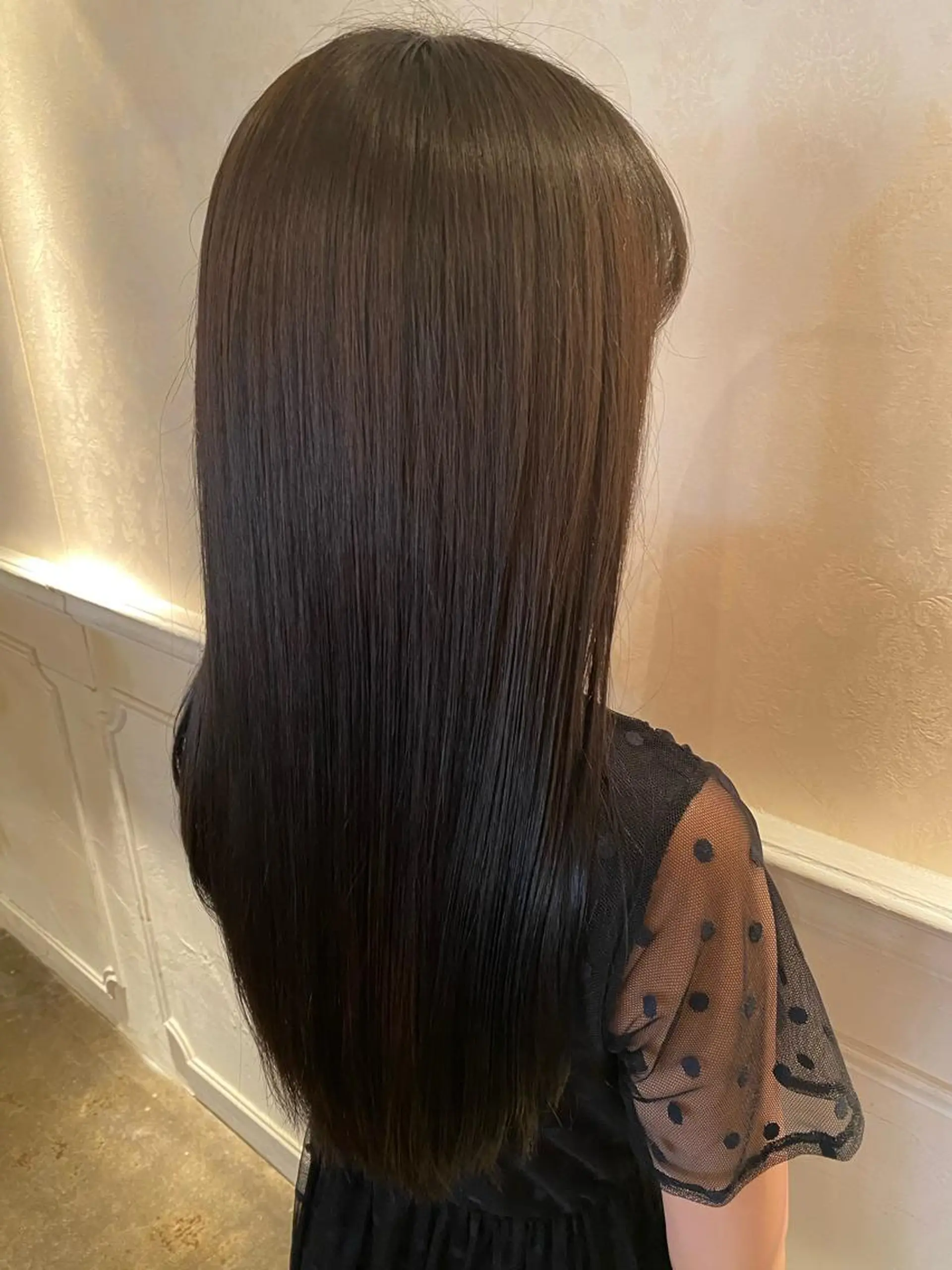 ロング カラー 縮毛矯正 髪質改善/美髪矯正 林田和真のヘアスタイル