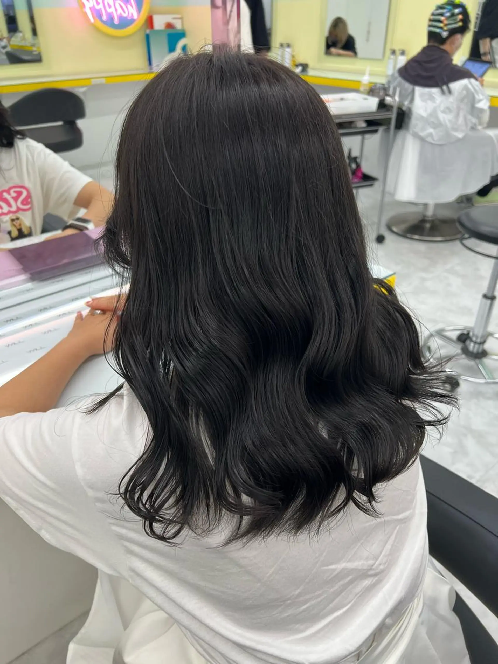 ミディアム カラー 韓流トレンドヘア 🎀RINAKO🎀のヘアスタイル