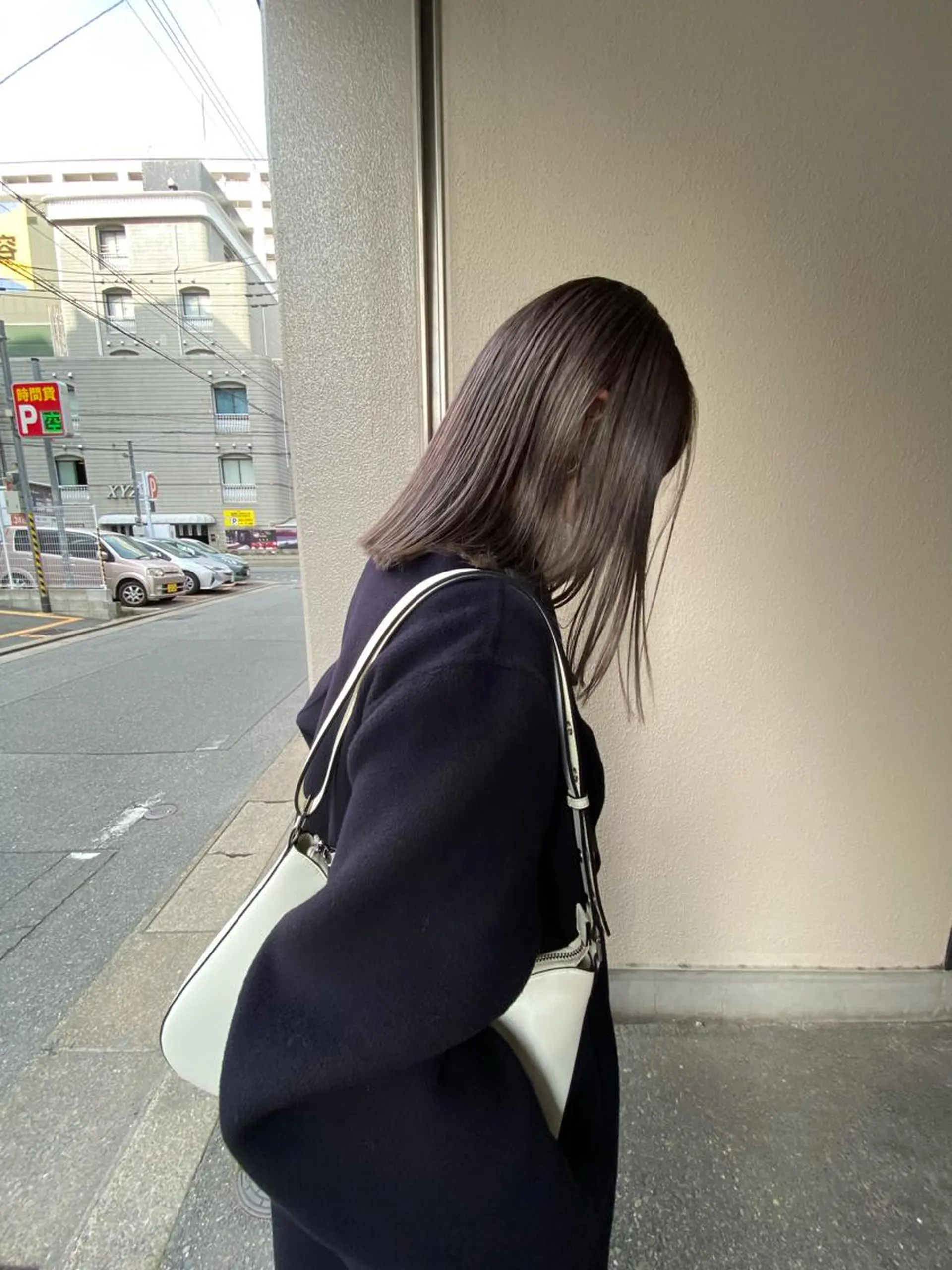 セミロング カット ヘアカラー トリートメント Musiiik hairのヘアスタイル