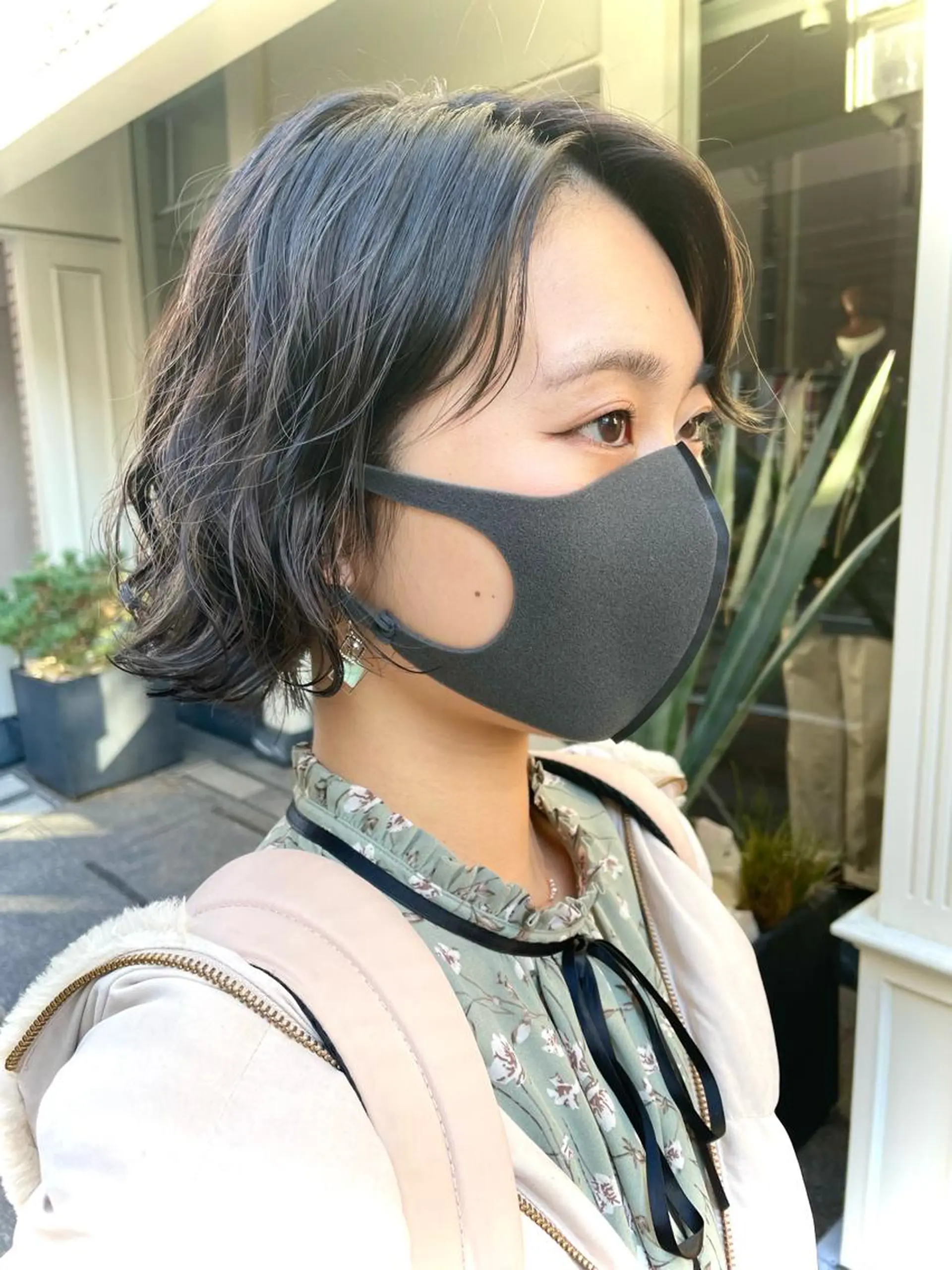 ショート パーマ ボブ ウルフカット 銀座No.1髪質改善 縮毛矯正/本木のヘアスタイル