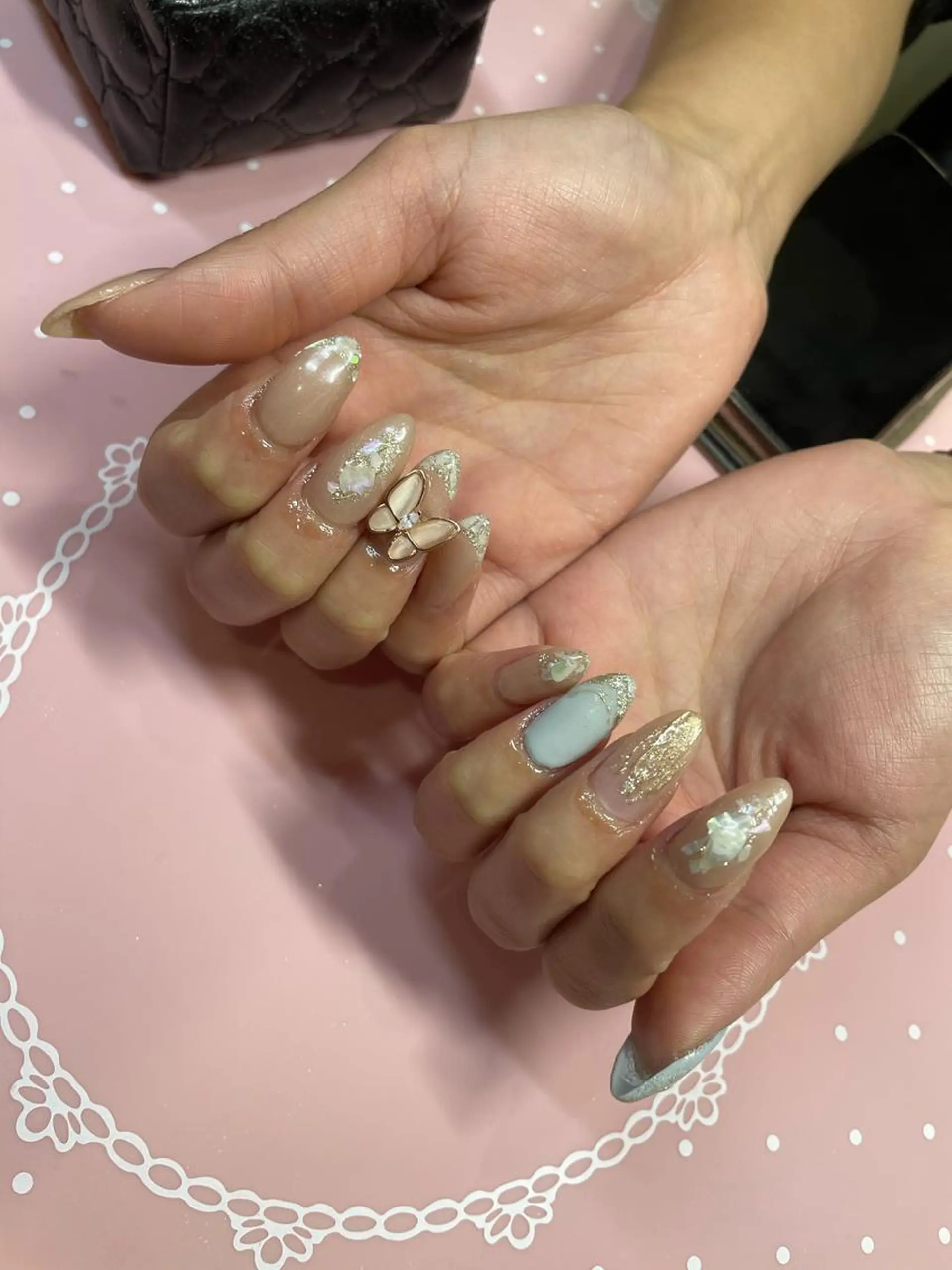 ミディアム ネイル 《LB》ラブリエ Nail&eyeのマツエク・マツパデザイン