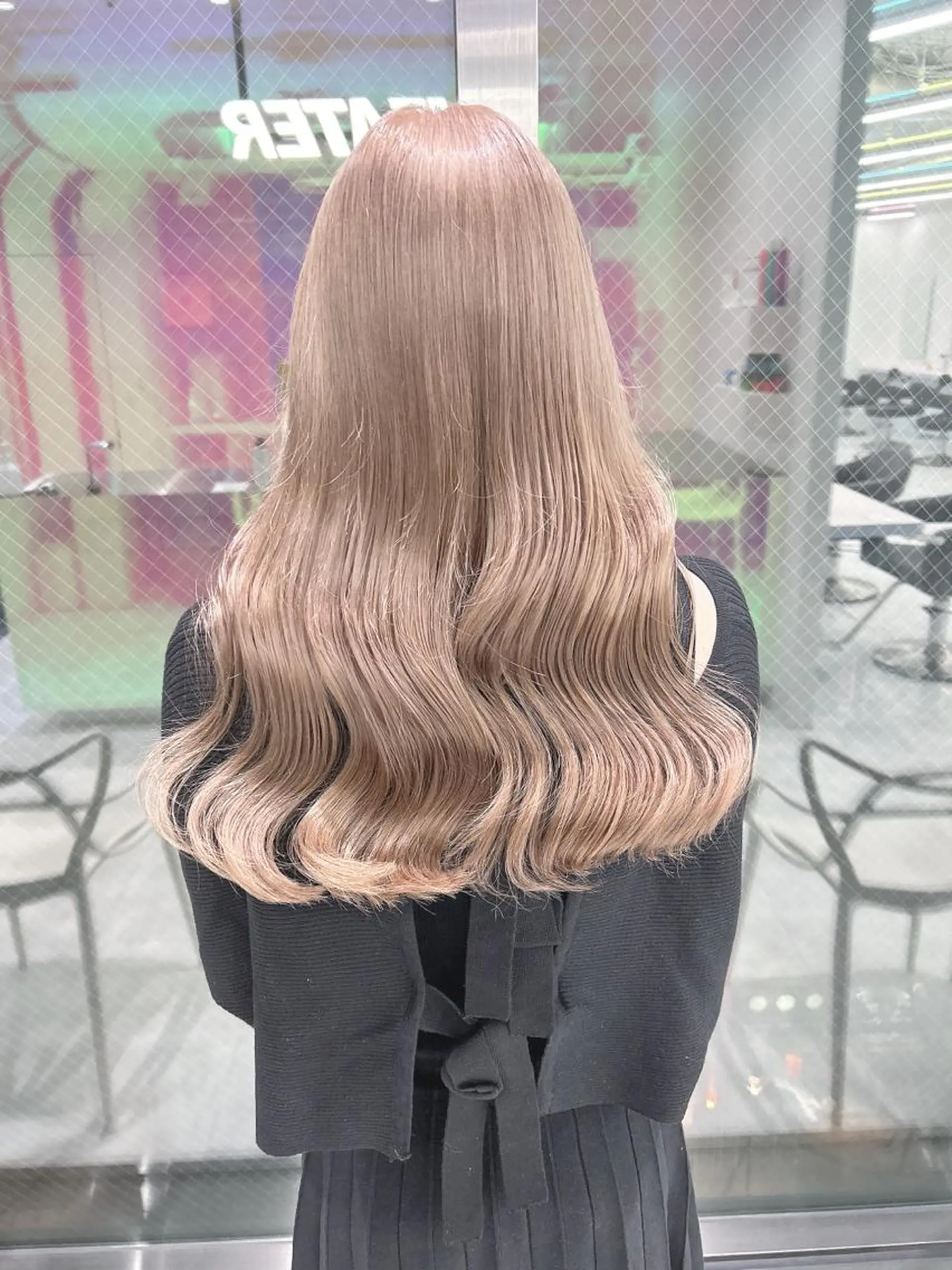 セミロング ヘアカラー 🇰🇷韓国ヘア特化 ヒロキ🇰🇷のヘアスタイル