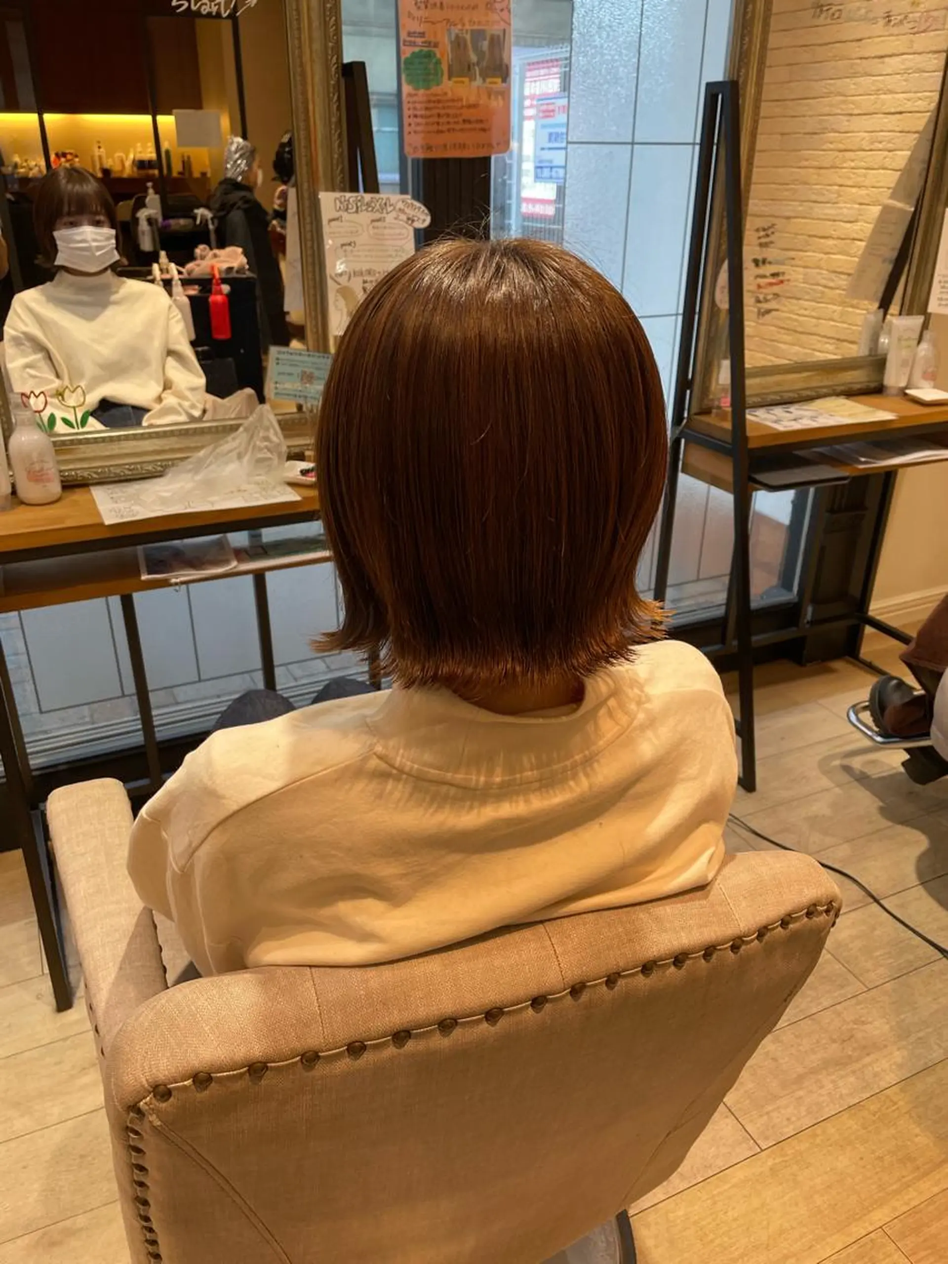 ショート ボブ 亀川蓮 Agu hairのヘアスタイル