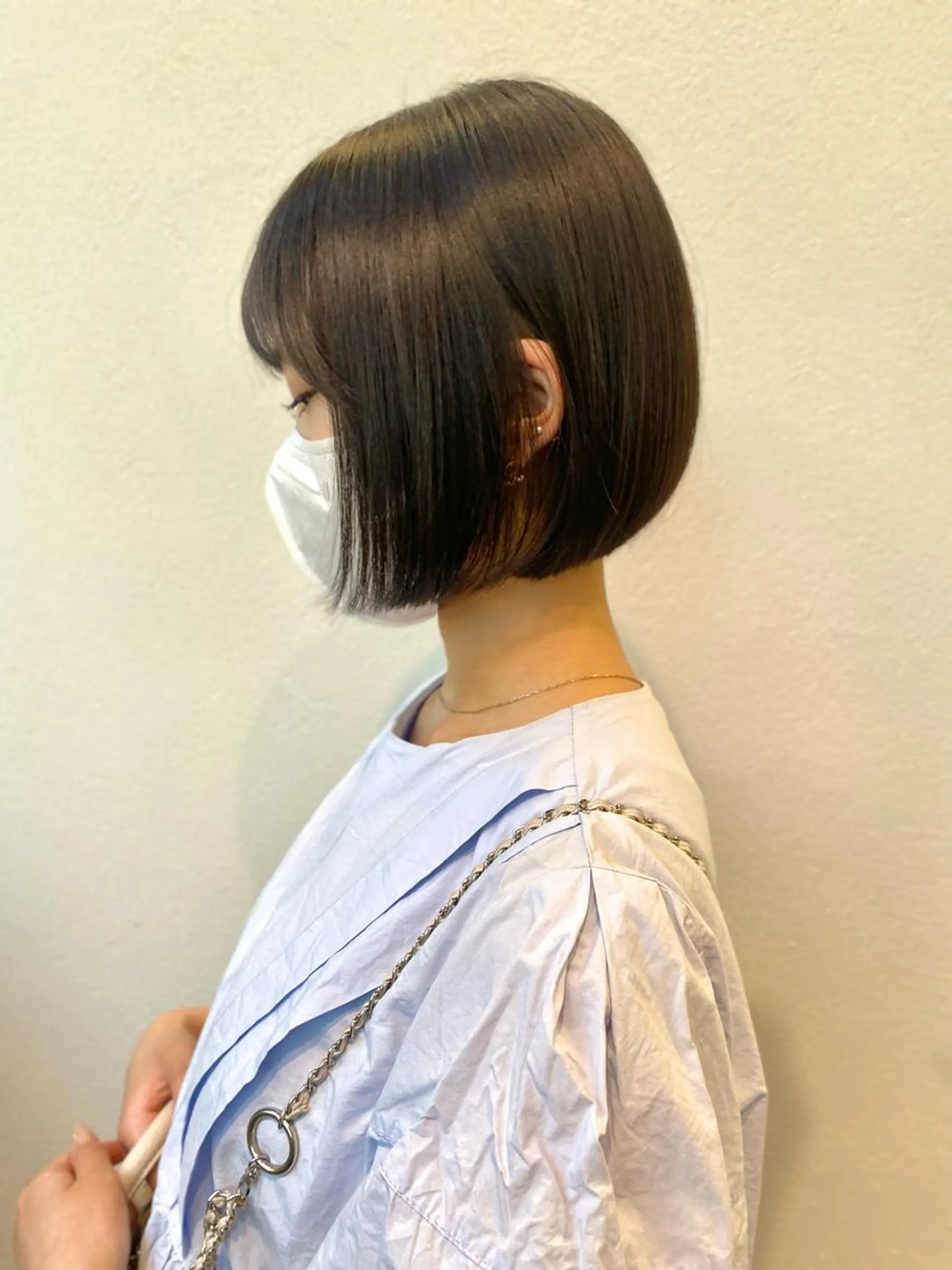 ショート カラー カット ヘアカラー レイヤー/柔色 カラー/SAkiのヘアスタイル