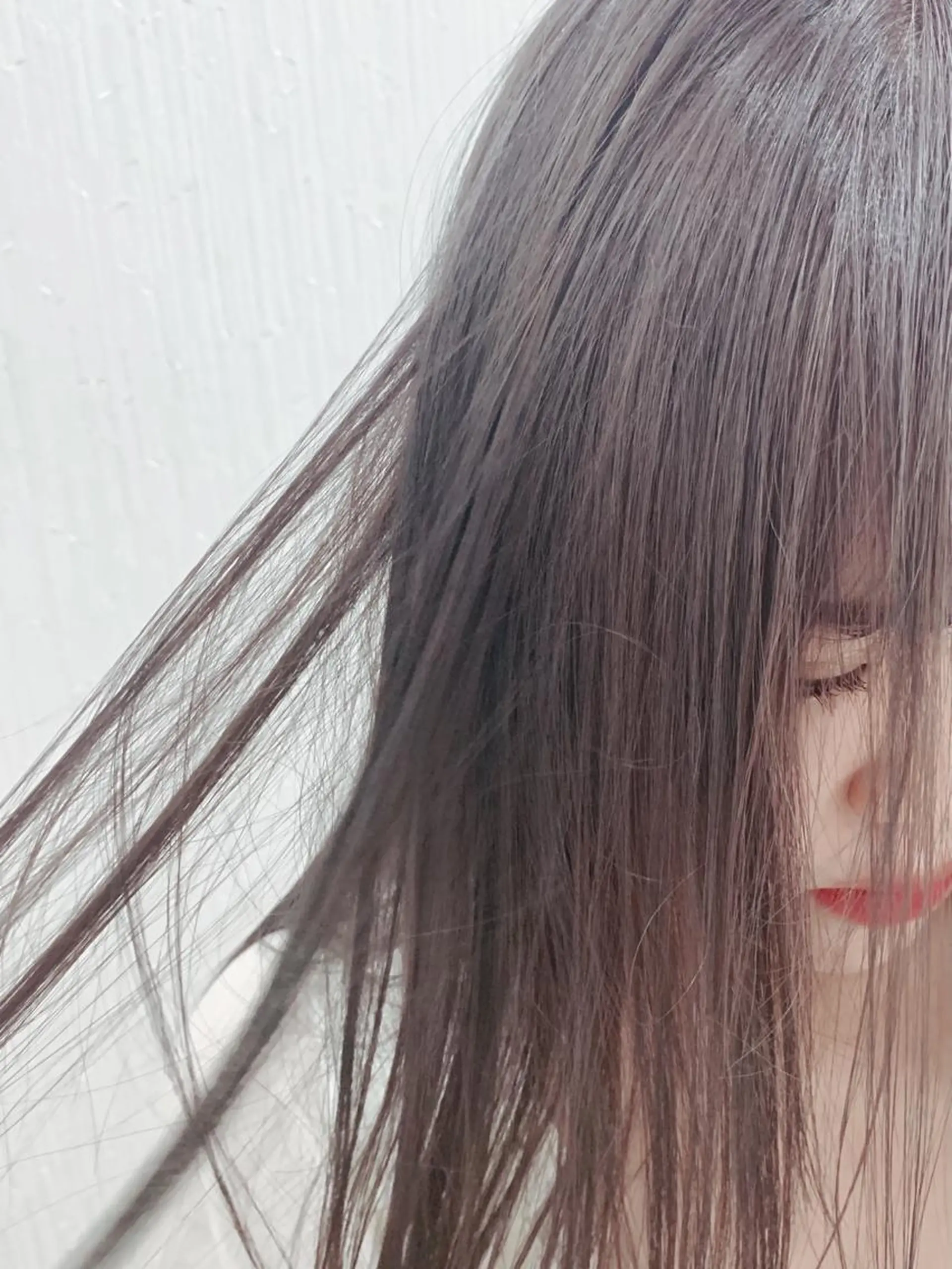 セミロング カラー レイヤーカットモデル 募集/藤原一真のヘアスタイル