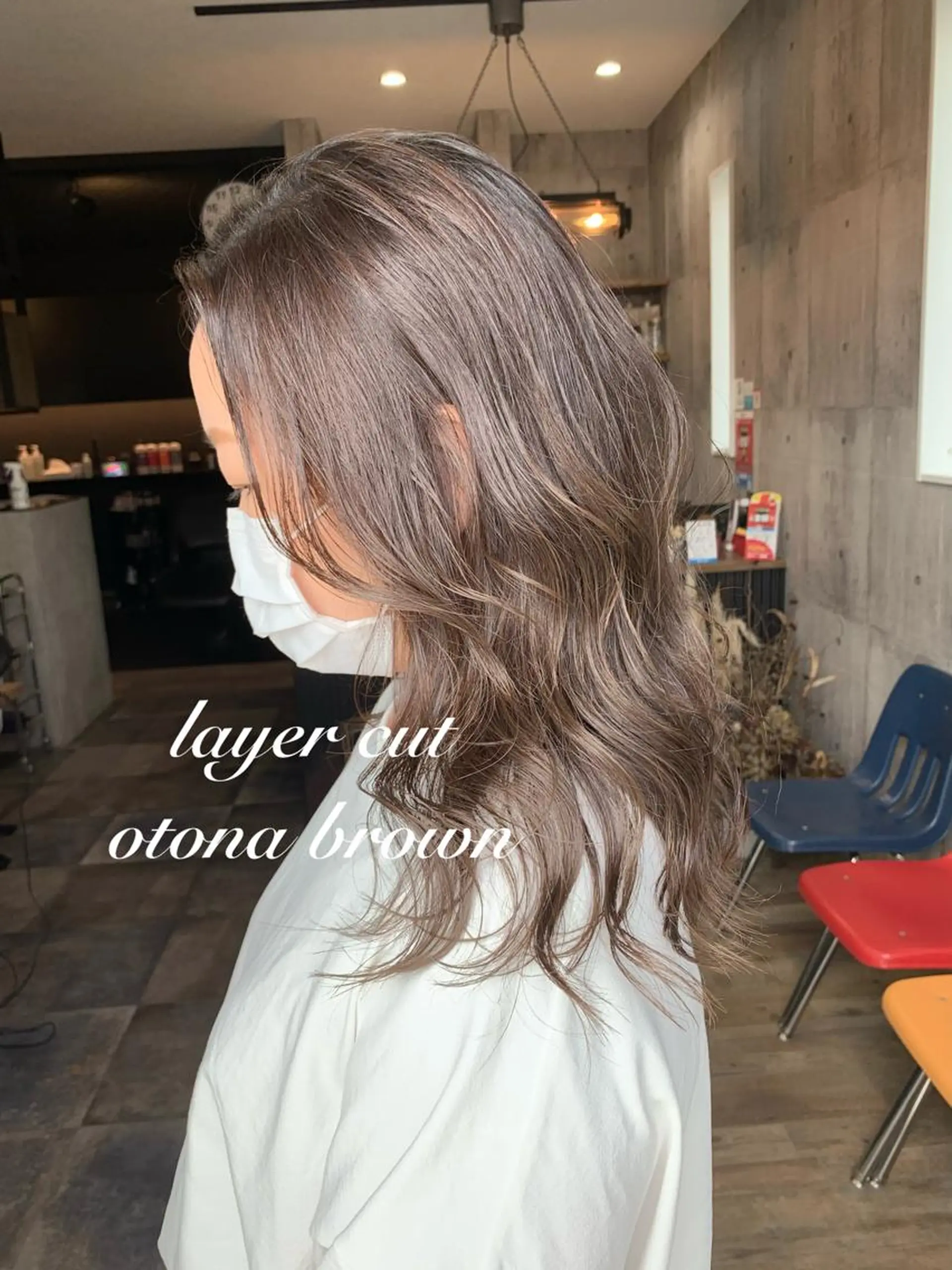 ミディアム レイヤーカット yoshihara yuukiのヘアスタイル