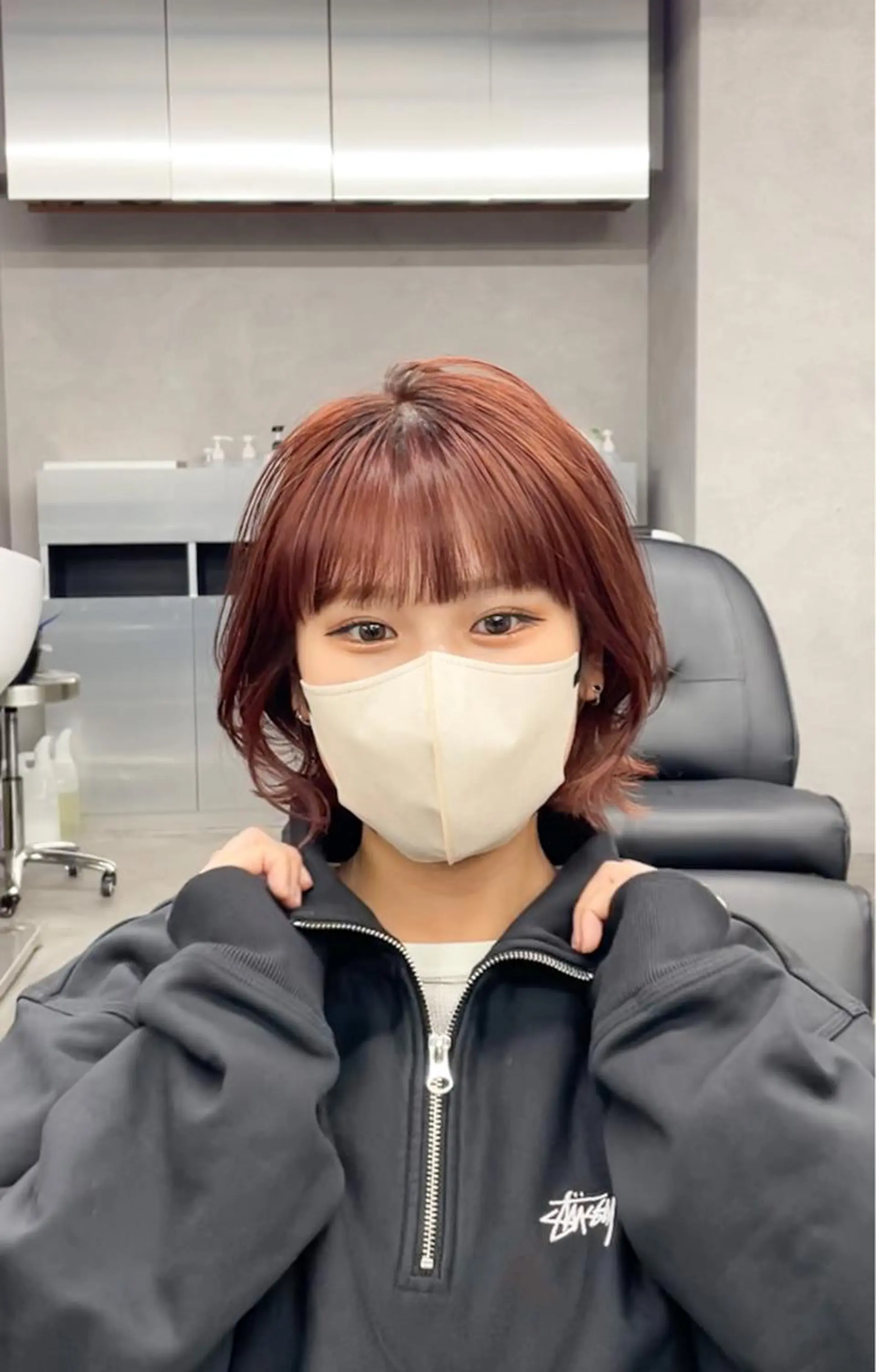 ショート カラー パーマ ヘアアレンジ メンズ キッズ ボブレイヤー ボブ レイヤーカット ヘアカラー 大人スタイル 太田のヘアスタイル
