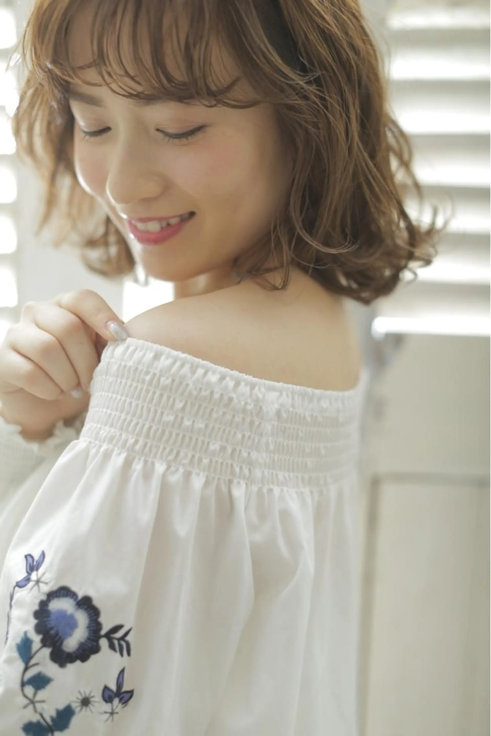 ミディアム カラー パーマ ヘアアレンジ メンズ キッズ ネイル マツエク・マツパ カット ヘアカラー トリートメント EnBlesS西宮 マンツーマン神道有基のヘアスタイル